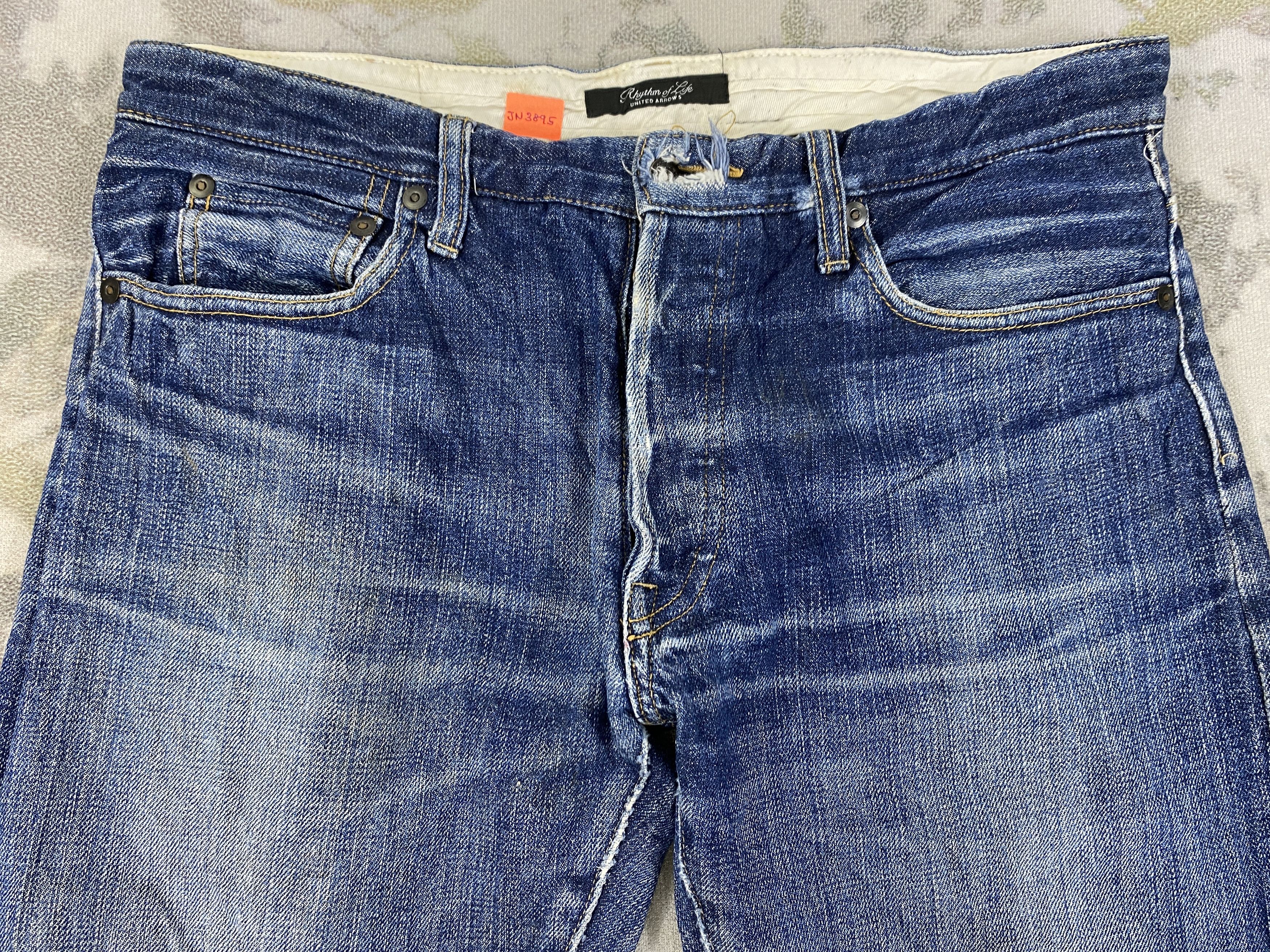 Hysteric Glamour 💥Bindding Offer💥Redline United Arrow Jeans 31x31.5- JN3895 Size US 31 - 3 Thumbnail