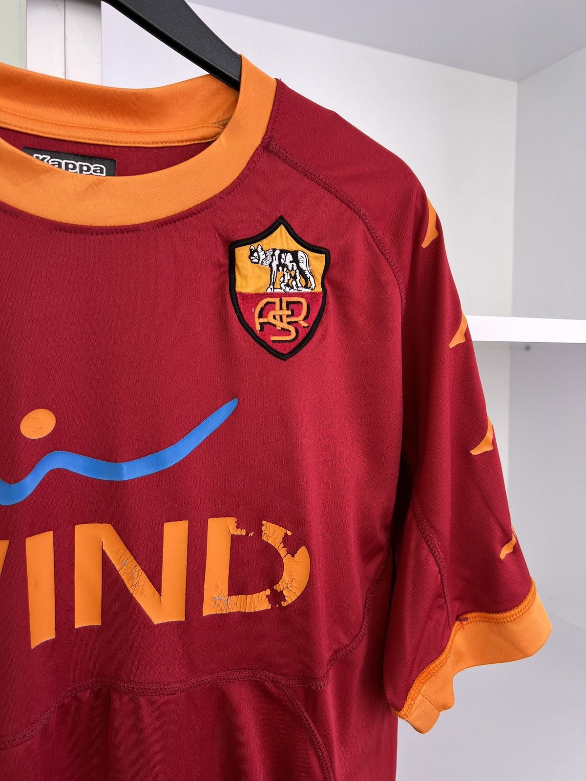 Kappa × Vintage Vintage Roma 12/13 De Rossi Home Jersey Size US XL / EU 56 / 4 - 10 Thumbnail