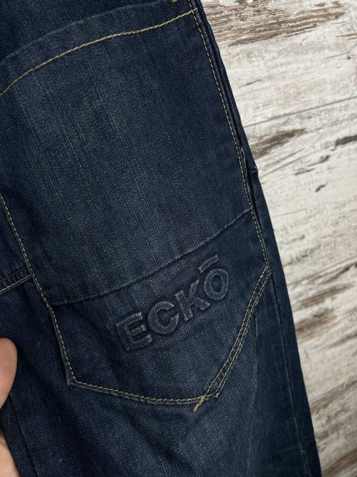 Ecko Unltd. × Vintage Mens Vintage Ecko Unltd. jeans y2k rare denim pants rap 90s Size US 32 / EU 48 - 8 Thumbnail