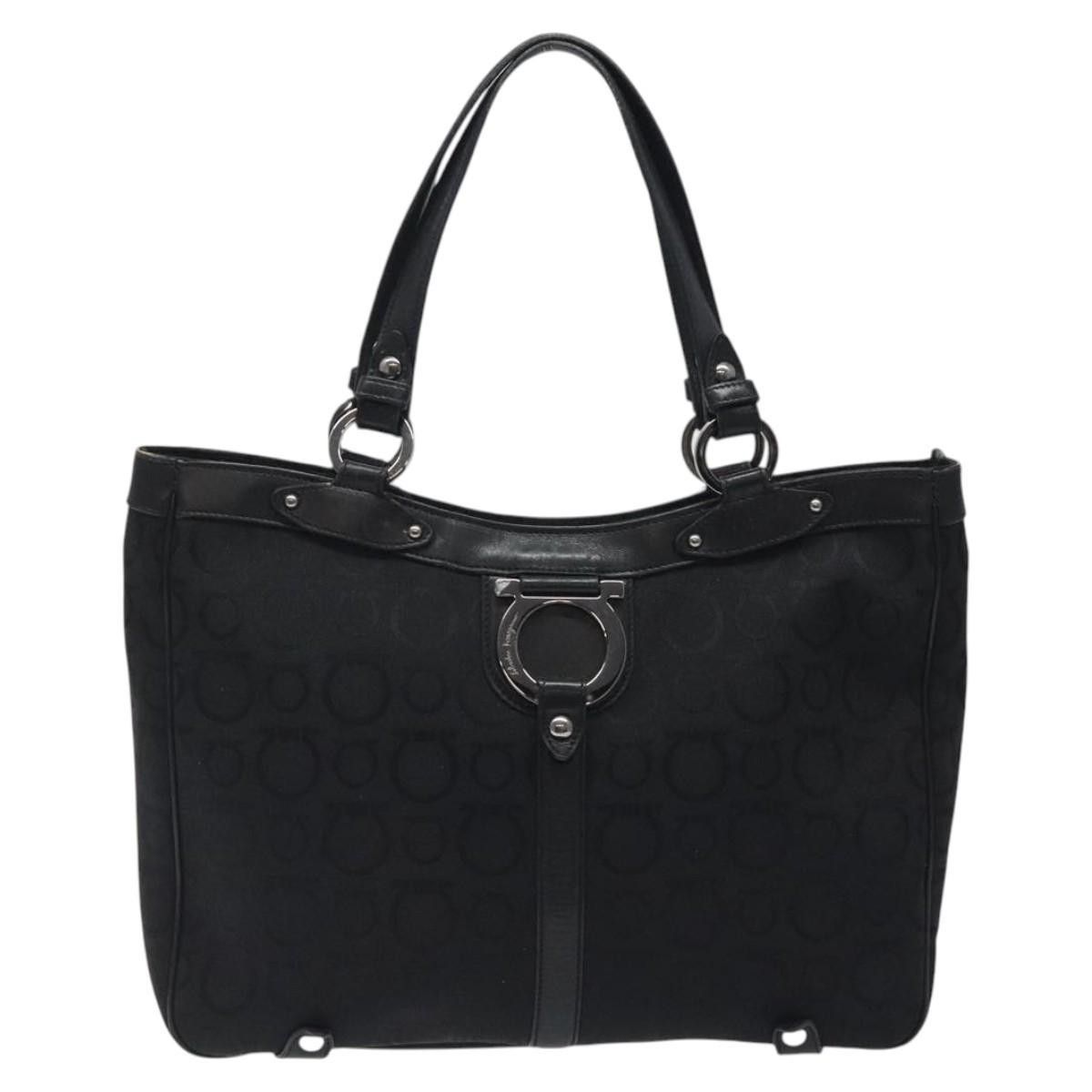 Salvatore Ferragamo Salvatore Ferragamo Gancini Tote Gancini Canvas Size ONE SIZE - 1 Thumbnail