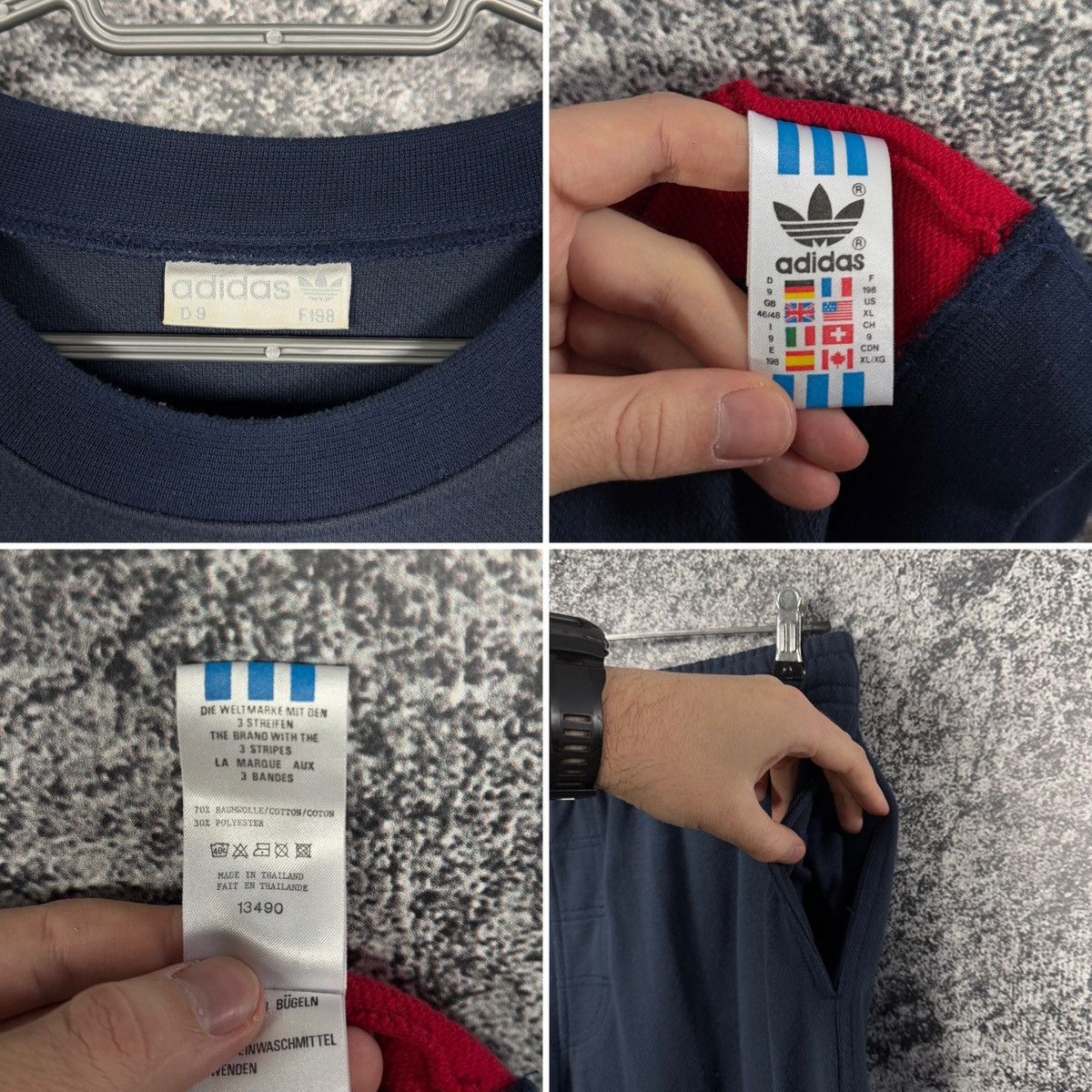 Adidas Adidas Exchange Sport Vintage Tracksuit Jacket Pants 90s XL Size US XL / EU 56 / 4 - 20 Thumbnail