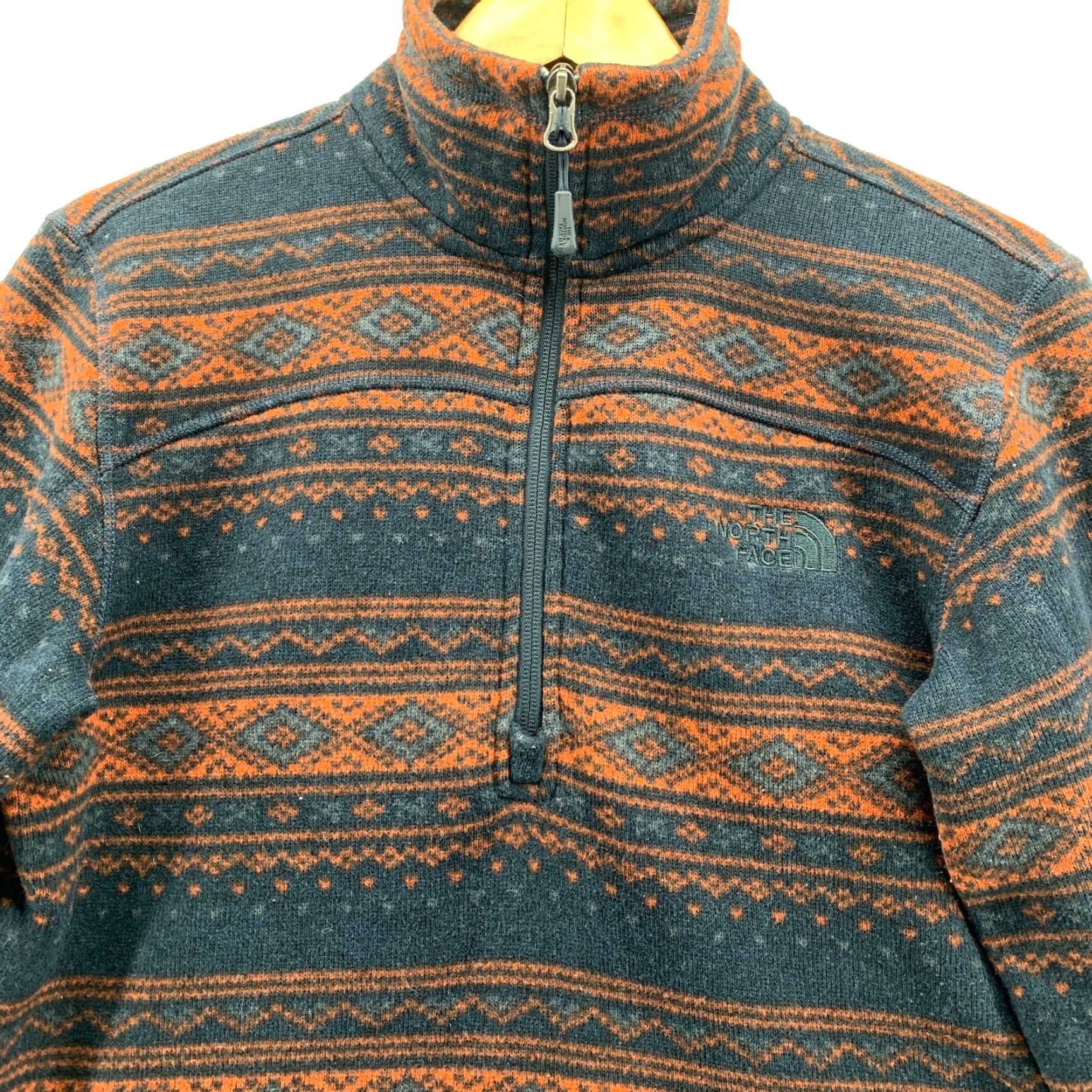 The North Face The North Face Tsillan Fleece 1/4 Zip Men’s Small Aztec Pullover Jacket Size US S / EU 44-46 / 1 - 7 Thumbnail