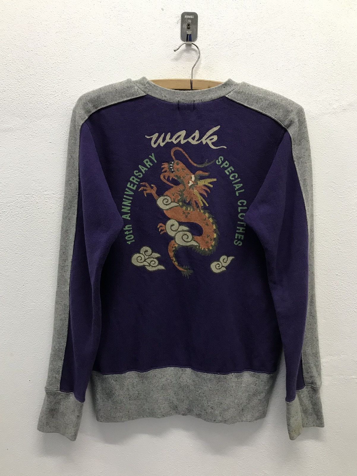 Vintage Vintage Wask Limited Product Union Made Sweatshirt Size US S / EU 44-46 / 1 - 2 Thumbnail