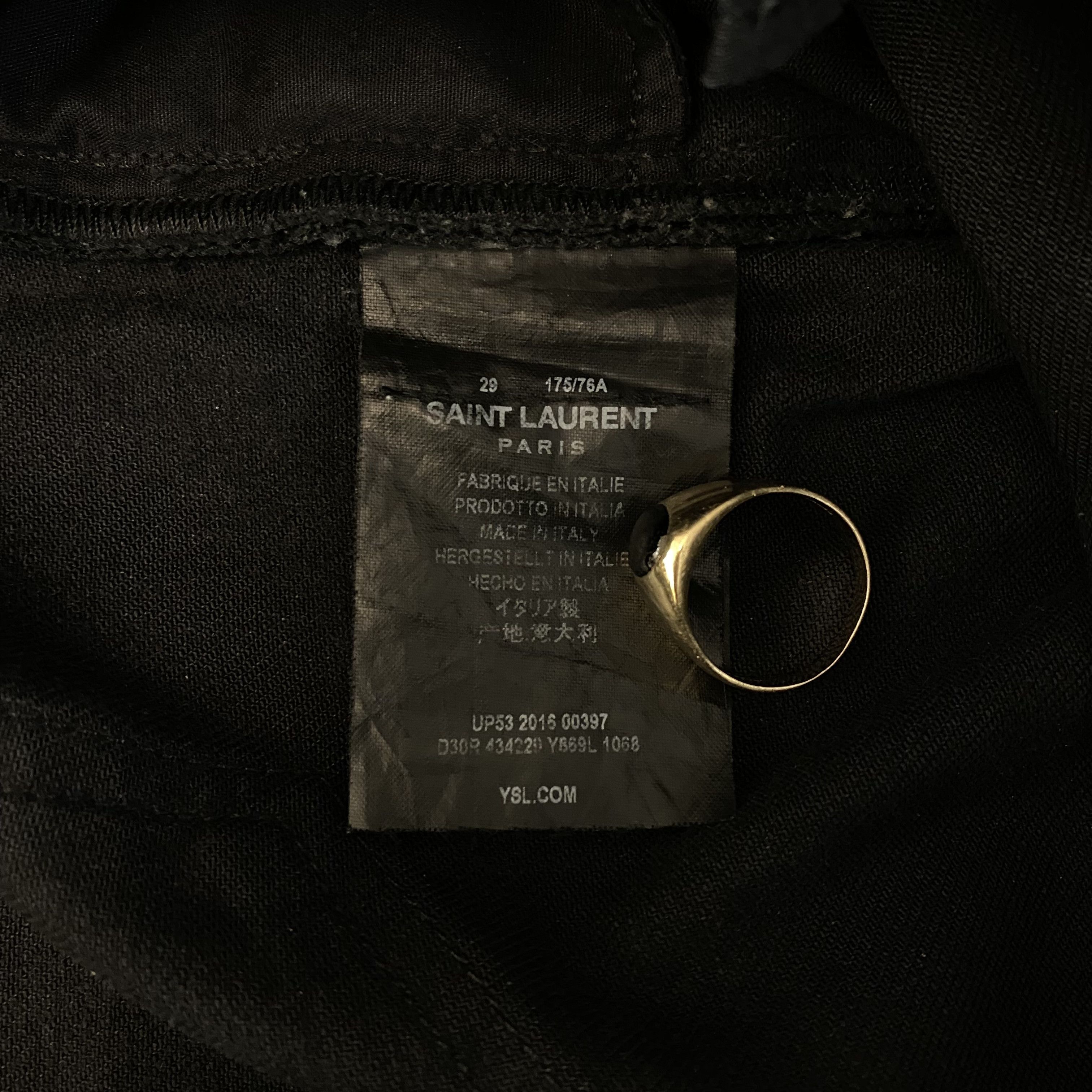Saint Laurent Paris Saint Laurent Paris D02 Pants Size US 29 - 12 Thumbnail