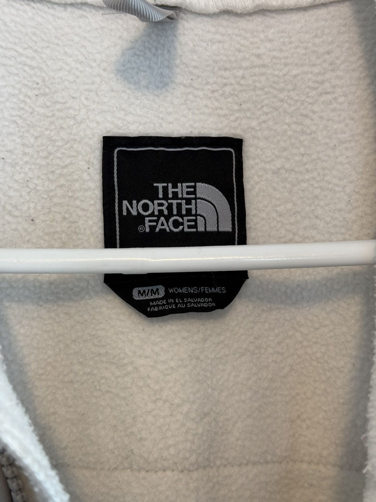 The North Face Vintage Y2k North Face white & grey Denali fleece jacket Size M / US 6-8 / IT 42-44 - 4 Thumbnail