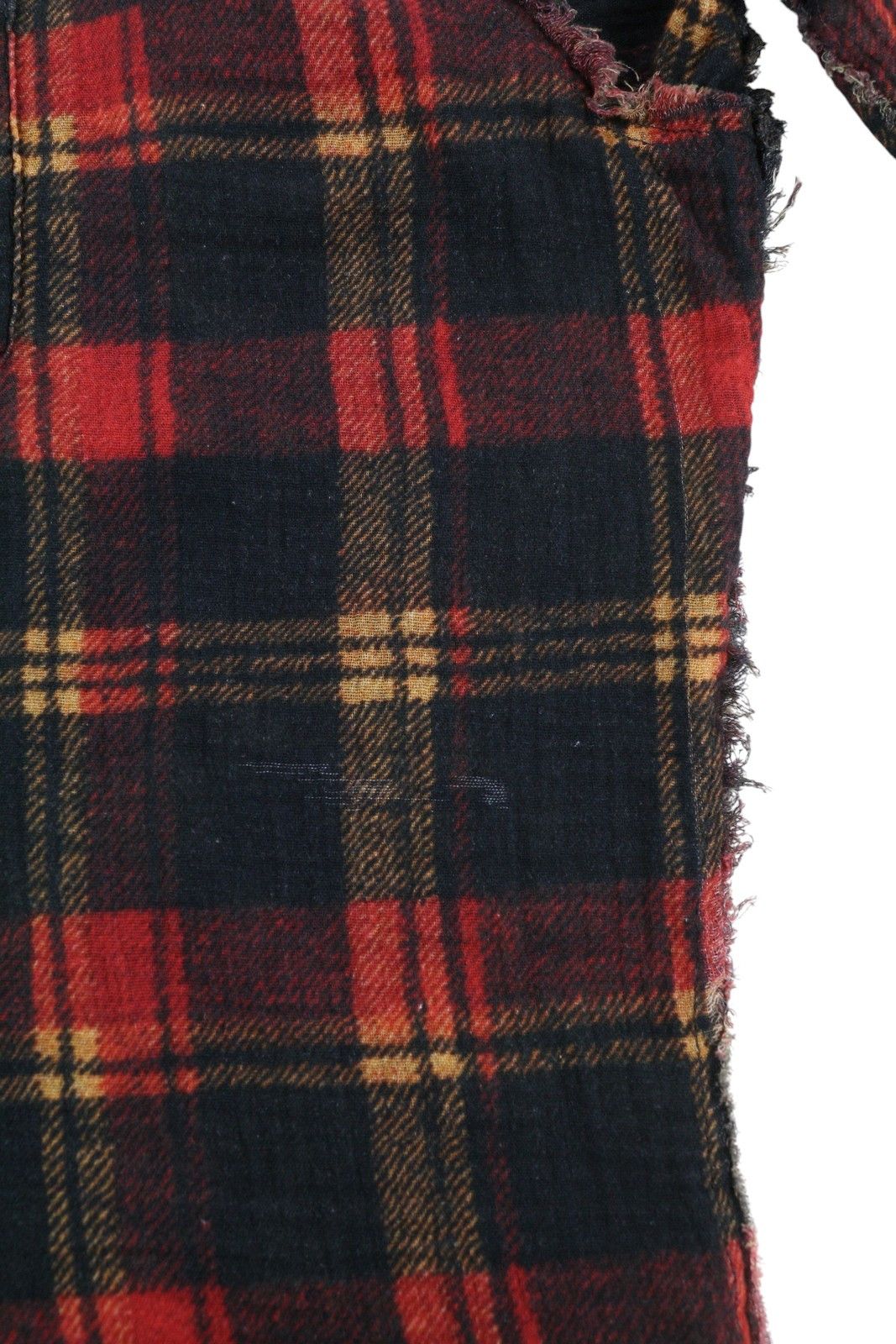 R13 REVERSIBLE DROP NECK S Red Plaid With Leaf Camo 86561 Size S / US 4 / IT 40 - 13 Thumbnail