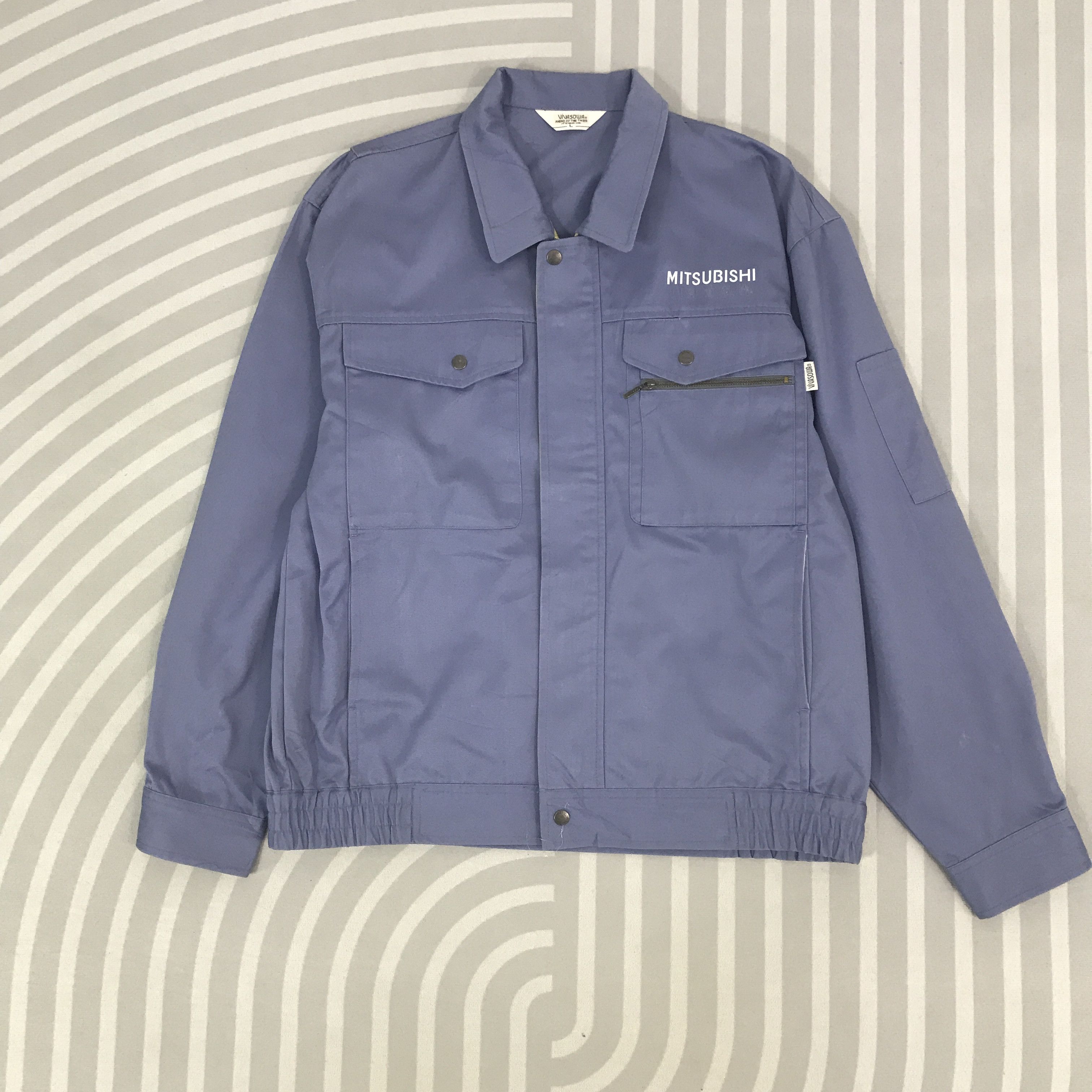 Japanese Brand × Vintage Vintage Mitsubishi x ralliart Racing Jacket Size US L / EU 52-54 / 3 - 2 Thumbnail