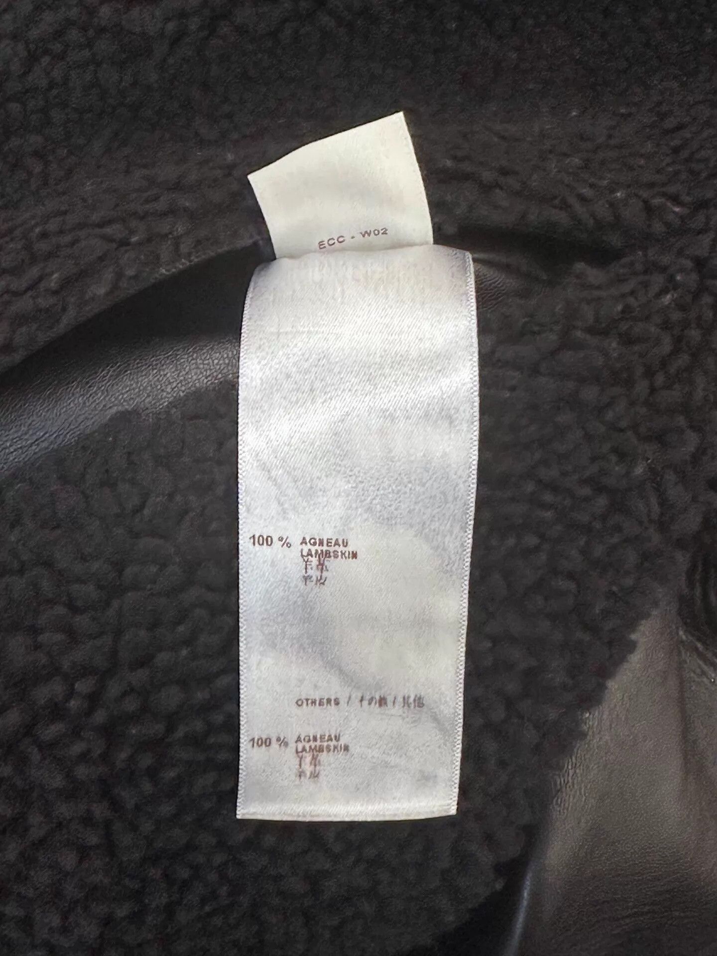 Louis Vuitton LV removable black fur-lamb sleeve jkt36 new Size XS / US 0-2 / IT 36-38 - 8 Thumbnail