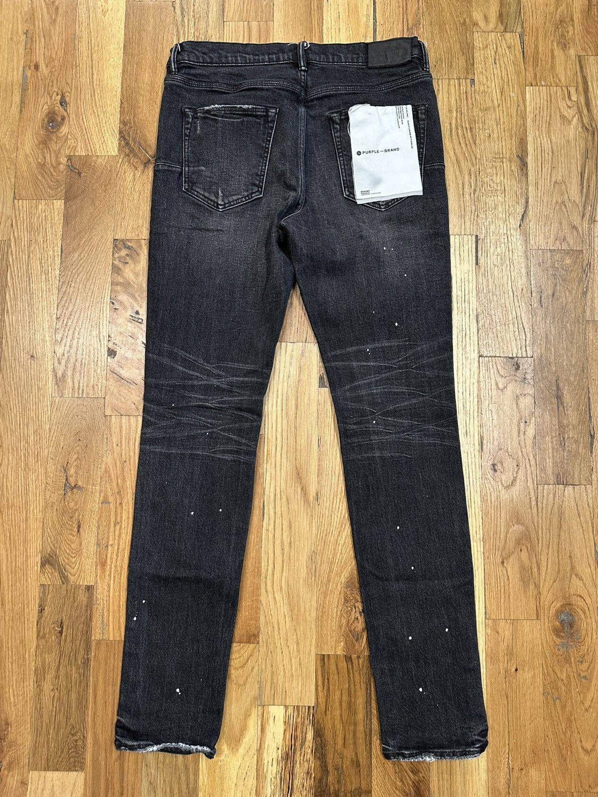 Purple Brand Purple Brand Sitched Black Denim Jeans Size 31 Size US 31 - 2 Thumbnail