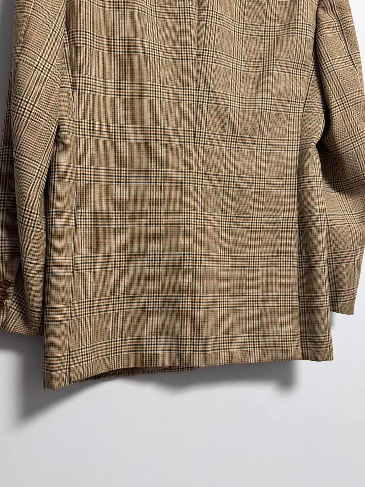 Belvest Belvest Wool Blazer Sport Coat Houndstooth Size XL Size 42R - 14 Thumbnail