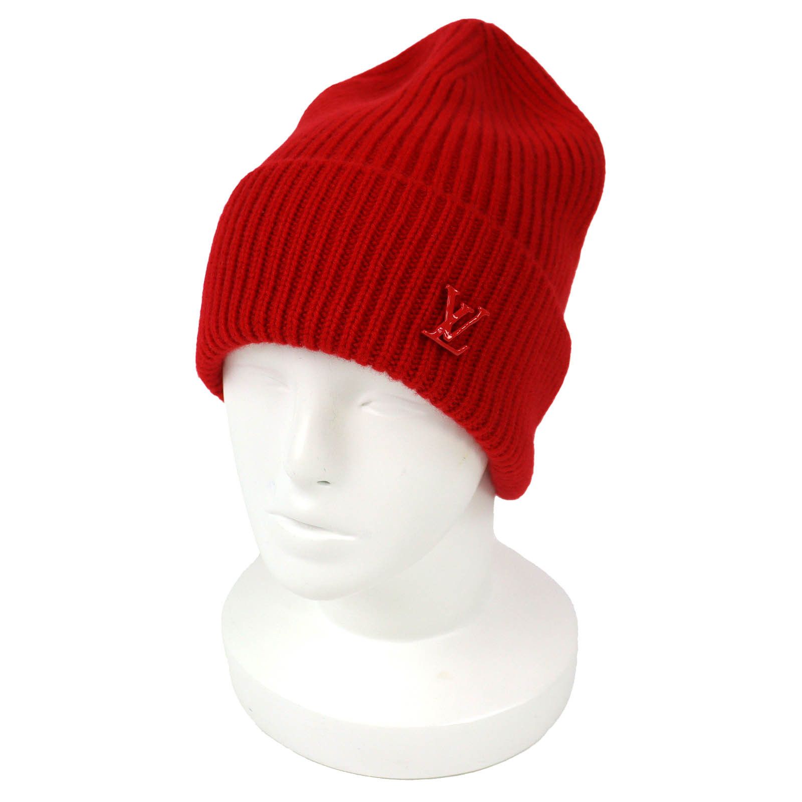 Louis Vuitton Louis Vuitton Louis Vuitton Cashmere Beanie Textile Hats MP3249 DUTY FREE for USA Size ONE SIZE - 1 Thumbnail