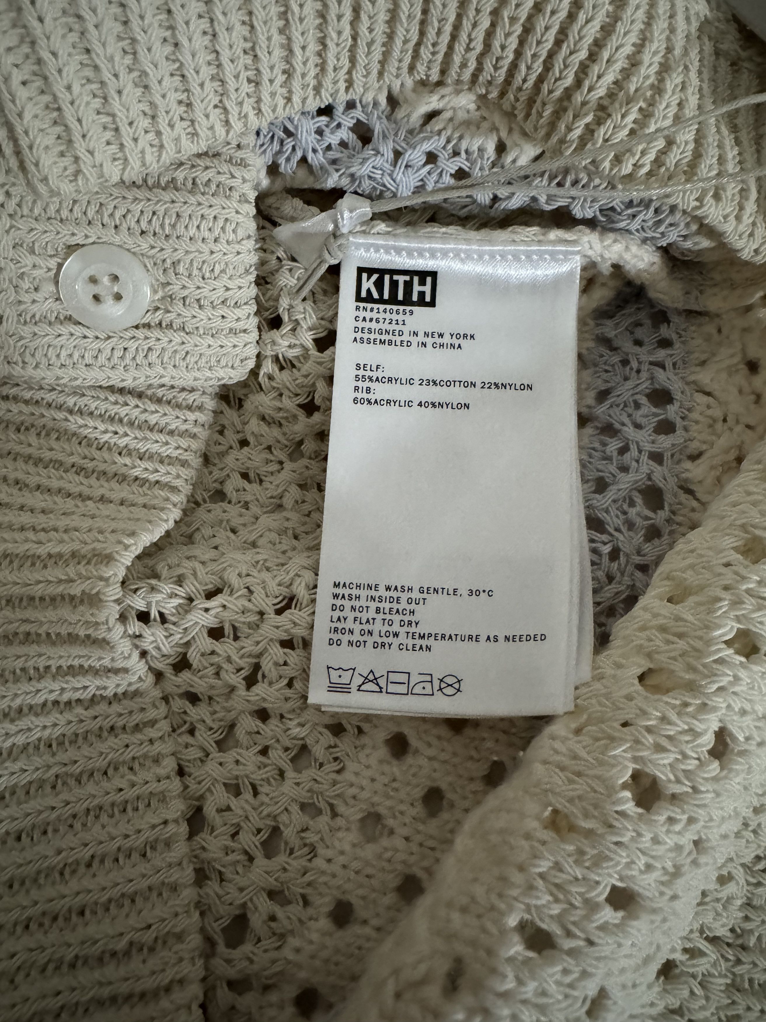 Kith Thompson Crochet Buttondown Size US S / EU 44-46 / 1 - 5 Thumbnail