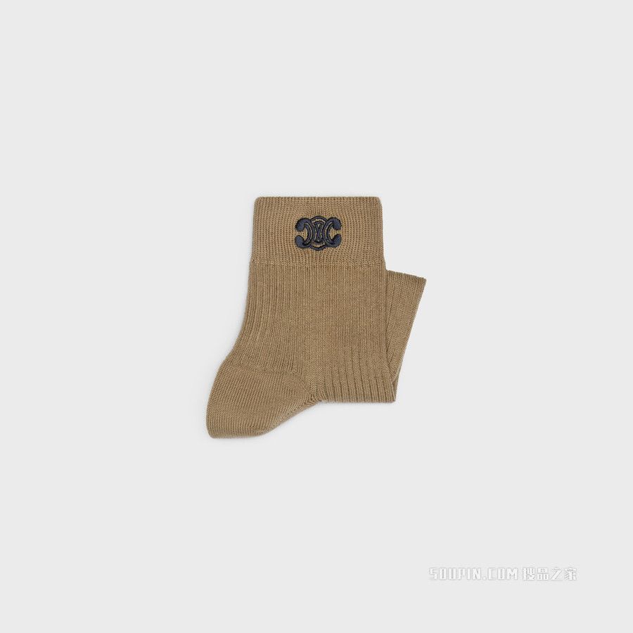 Celine o1w1db10526 2A25W9 Size : OS / Socks in Brown Size ONE SIZE - 1 Preview