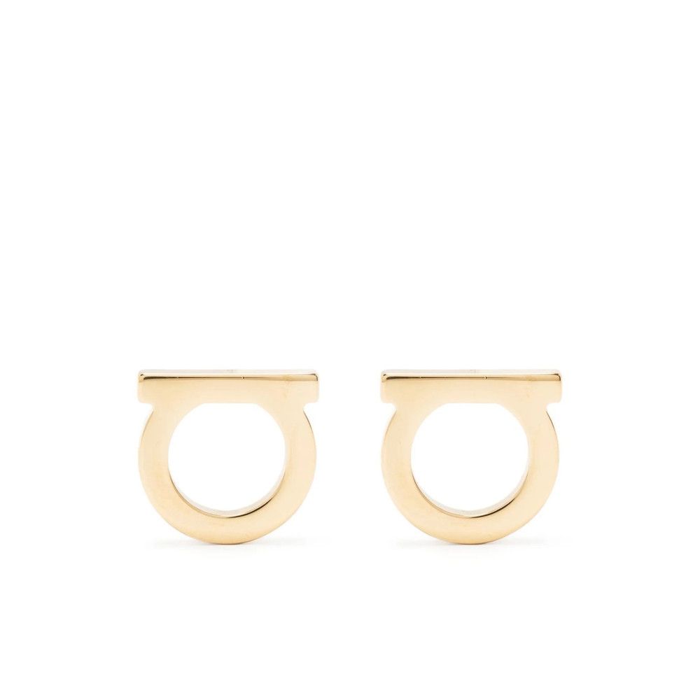 Salvatore Ferragamo Ferragamo GOLD Earrings Size ONE SIZE - 1 Thumbnail