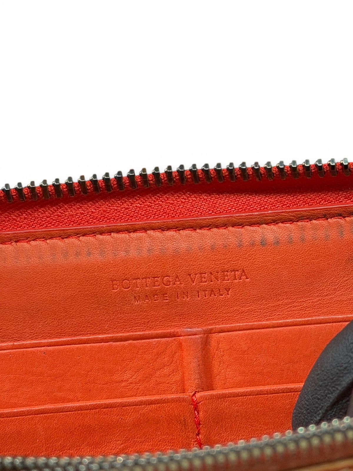 Bottega Veneta BOTTEGA VENETA INTRECCIATO PICCOLO ZIP AROUND WALLET Size ONE SIZE - 3 Thumbnail