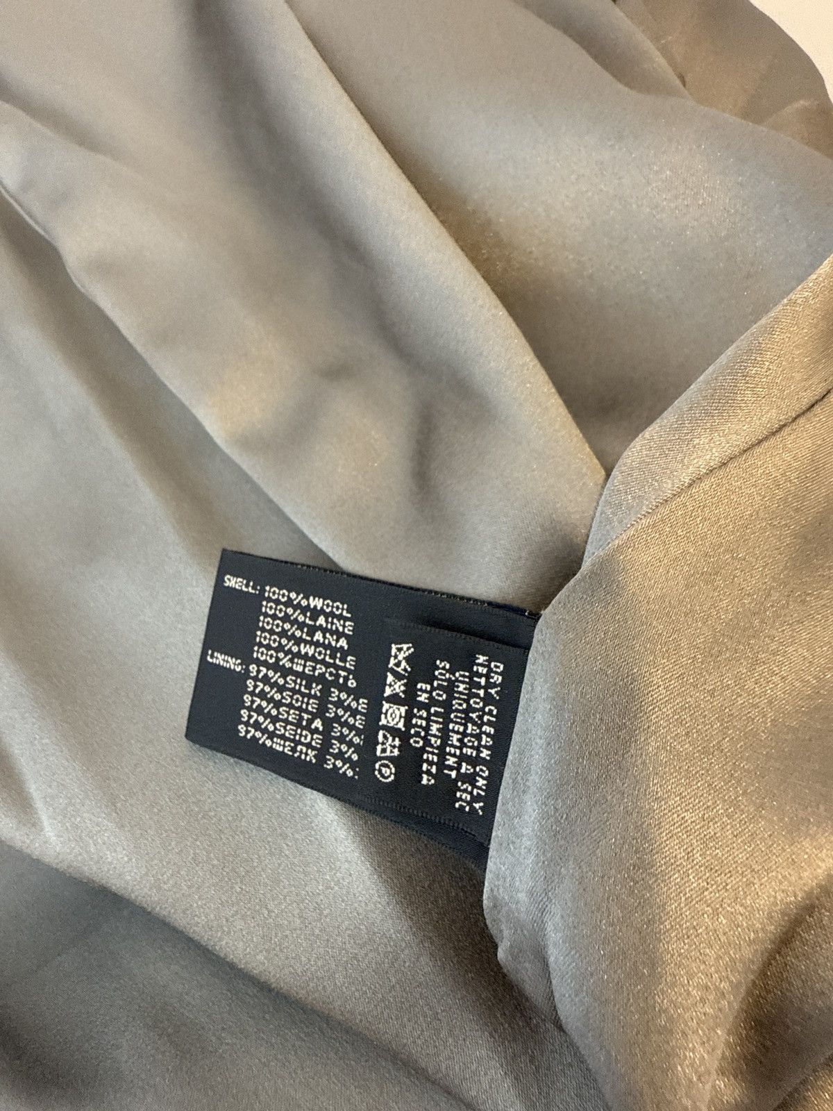 Polo Ralph Lauren Grey fine wool felt fully silk lined Size M / US 6-8 / IT 42-44 - 6 Thumbnail
