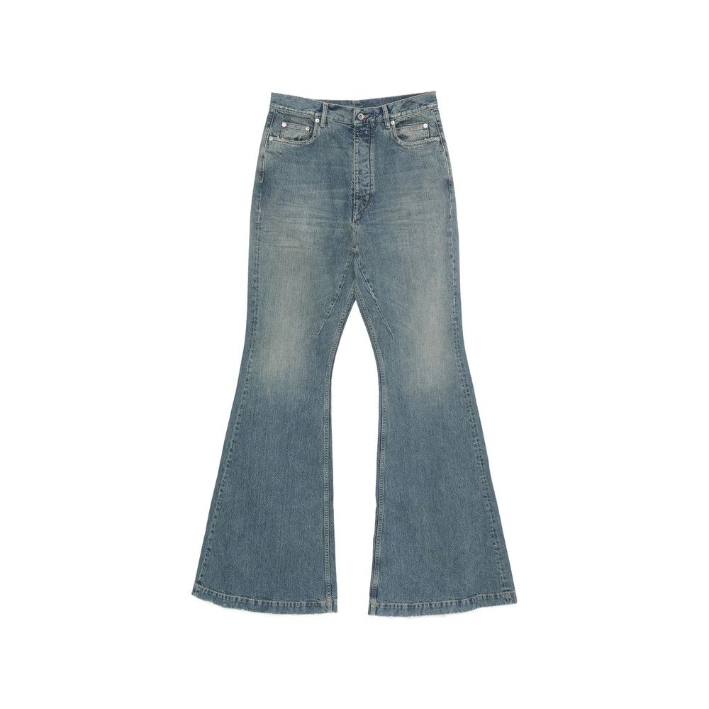 Rick Owens Drkshdw Rick Owens Drkshdw BLUE Denim - Bootcut Jeans Size US 32 / EU 48 - 1 Thumbnail