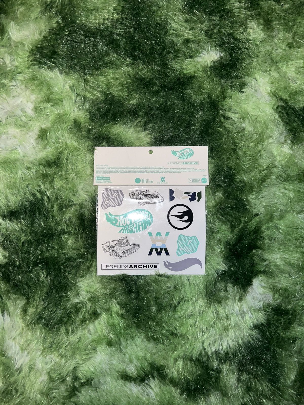 Daniel Arsham Daniel Arsham X Hot Wheels patch & sticker set Size ONE SIZE - 3 Thumbnail