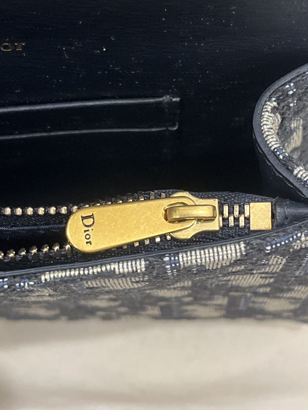 Dior DIOR SADDLE BELT POUCH BLUE OBLIQUE JACQUARD Size ONE SIZE - 4 Thumbnail