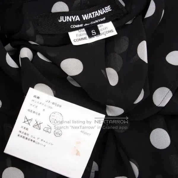 Comme des Garcons COMME des GARCONS Polka Dot Shirt Top. Size US S / EU 44-46 / 1 - 9 Thumbnail
