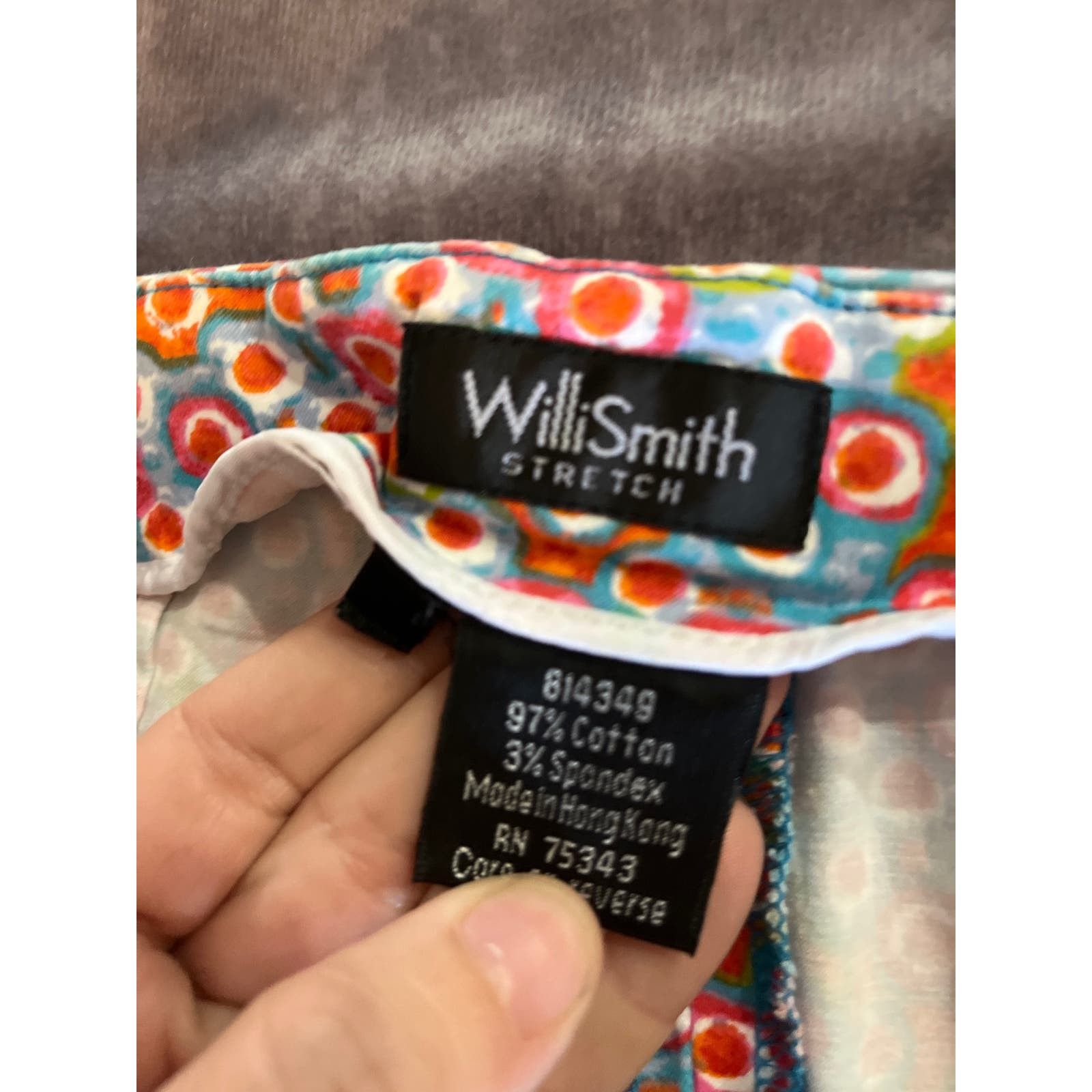 Willi Smith Willi Smith AOP Pants Size 26" / US 2 / IT 38 - 3 Thumbnail