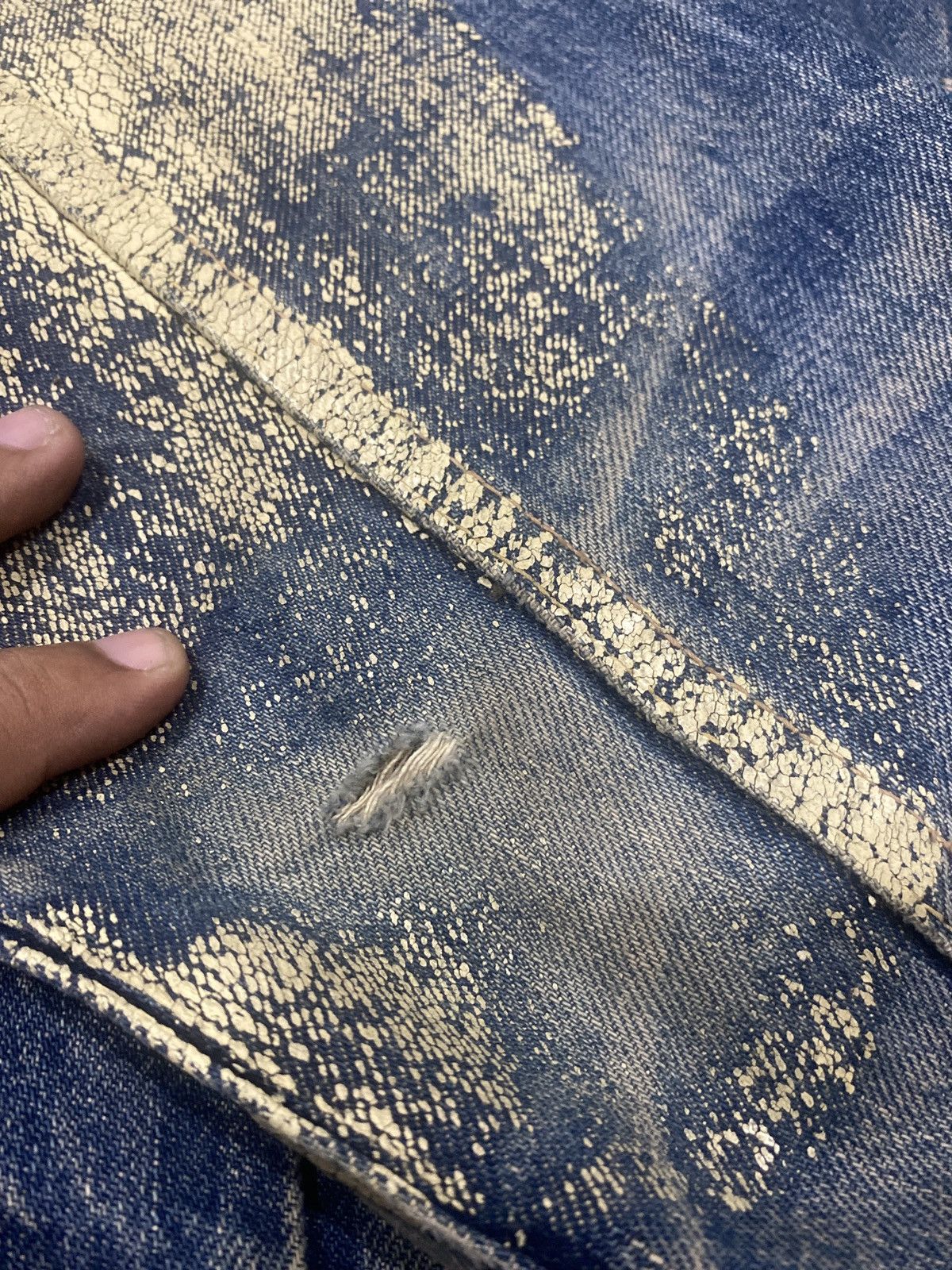 Evisu Vintage Evisu Yamane Diacock Trucker Denim Jacket Size US M / EU 48-50 / 2 - 16 Thumbnail