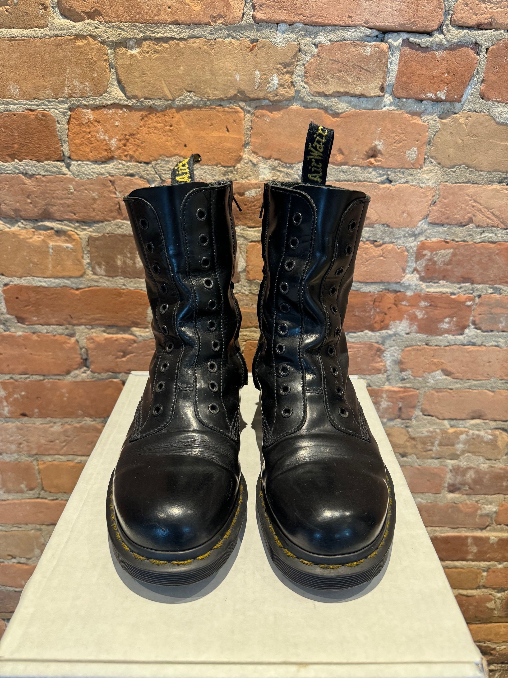 Dr. Martens × Vetements Dr. Martens x Vetements “Border Line” 1490 10-Eye Boots Size US 9 / EU 42 - 3 Thumbnail
