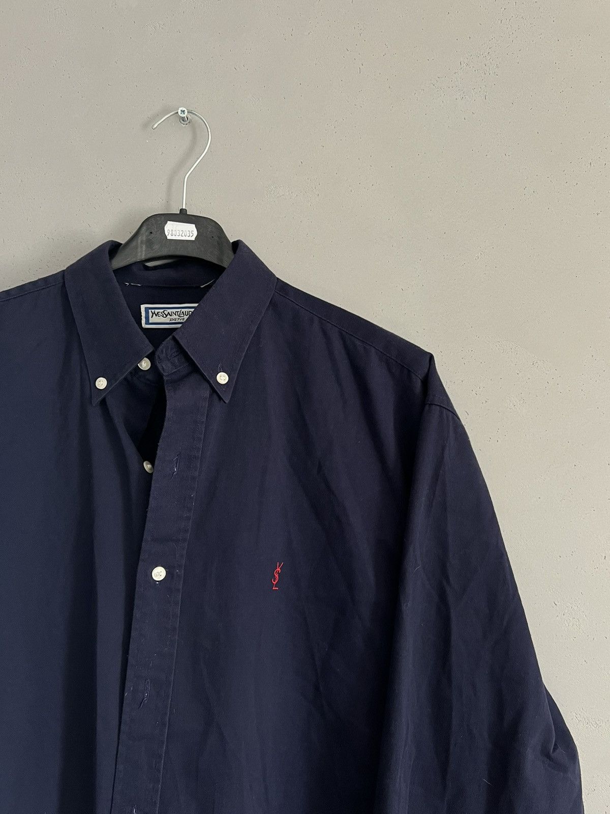 Saint Laurent Paris × Vintage × Yves Saint Laurent YSL shirt button up yves saint laurent vintage Size US M / EU 48-50 / 2 - 2 Thumbnail