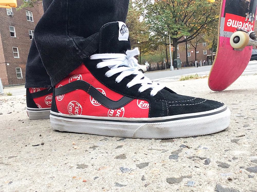Supreme × Vans Supreme x Vans Fuck Em Sk8 Hi Size US 10.5 / EU 43-44 - 6 Thumbnail