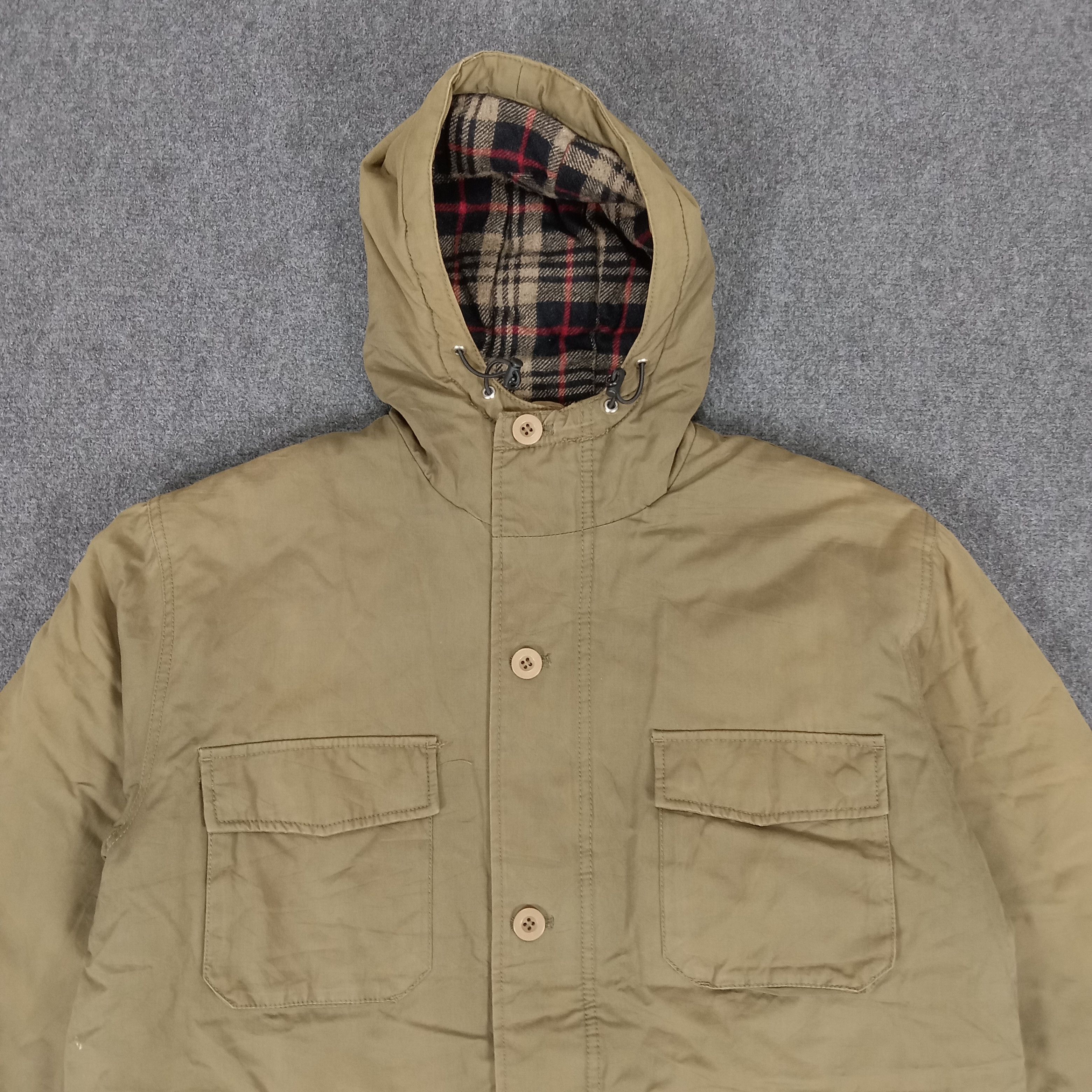 Stussy × Vintage Stussy American Streetwear Military Style Jacket Size US L / EU 52-54 / 3 - 6 Thumbnail