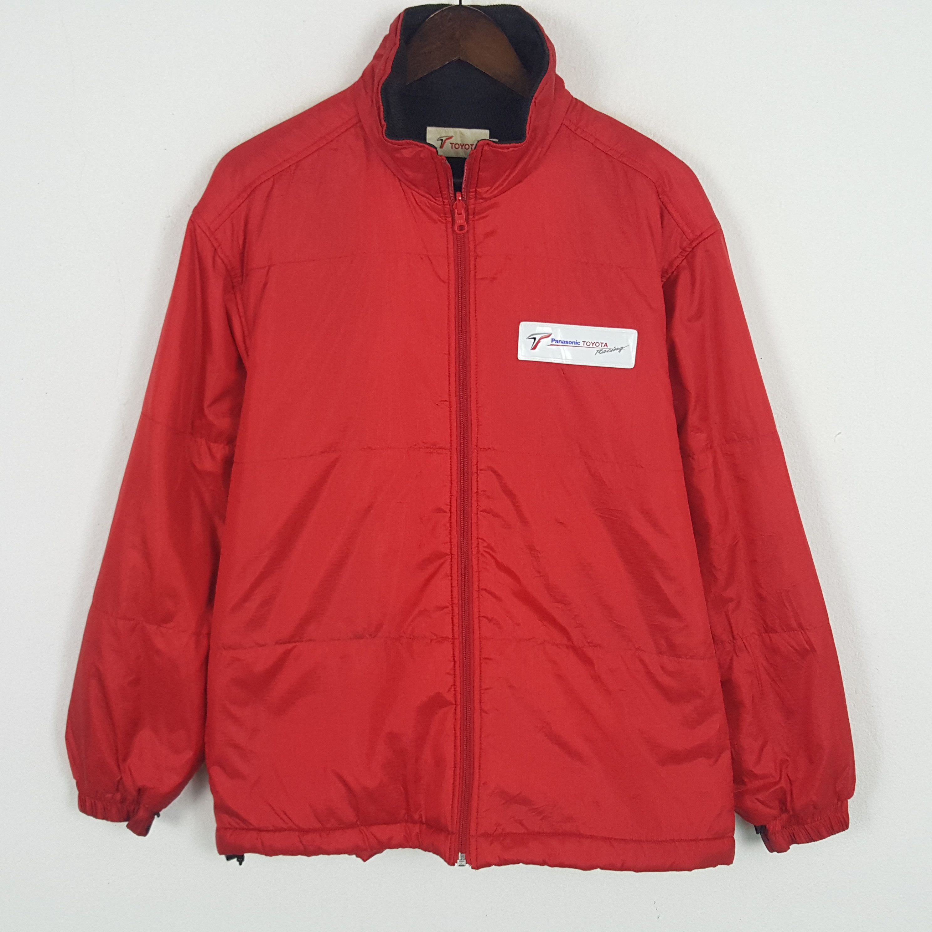 Japanese Brand × Vintage Vintage Panasonic Toyota Racing Zipper Jacket Size US L / EU 52-54 / 3 - 3 Thumbnail