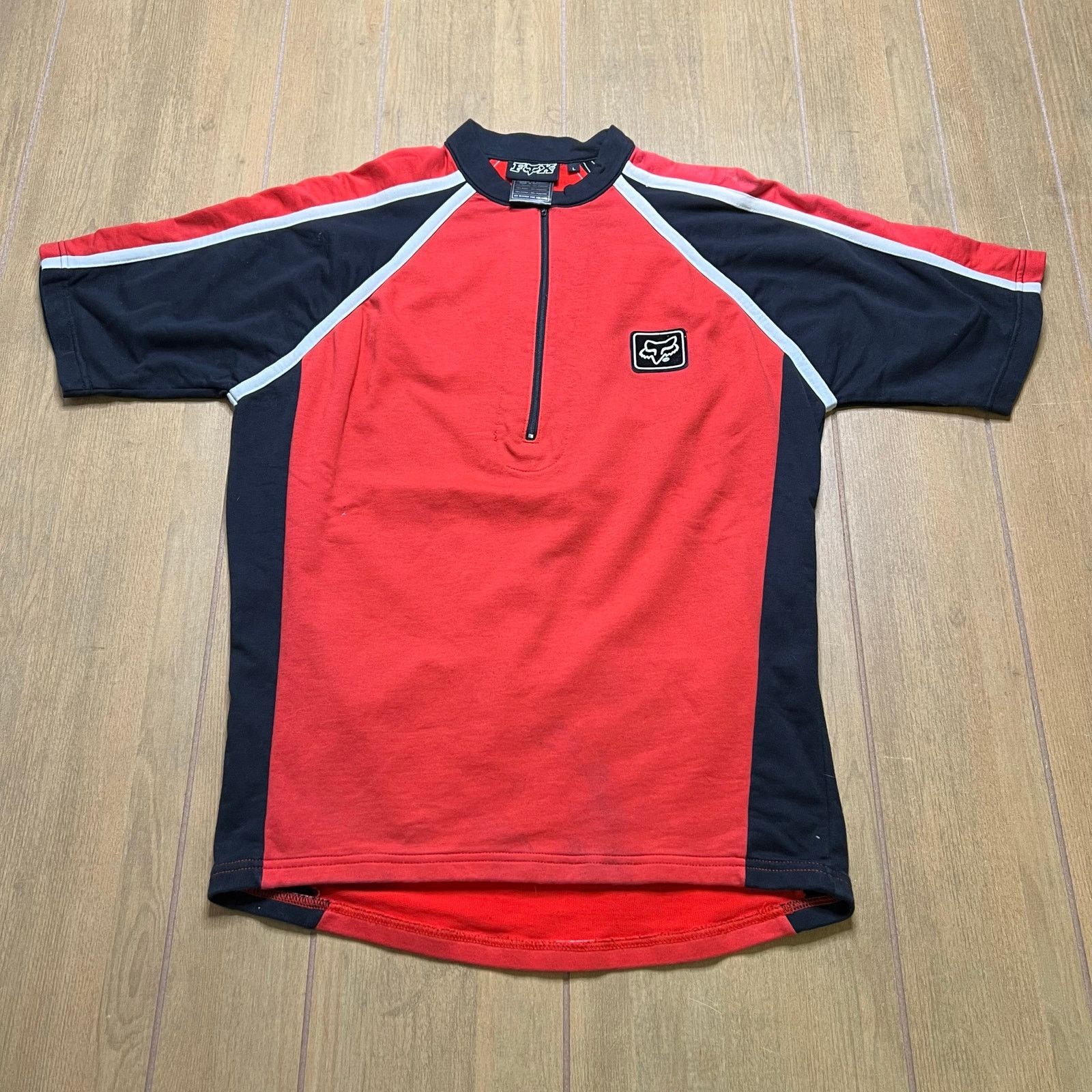 Fox Racing Fox Racing Premium Red/Black Cycling Jersey Sz L Rare VTG Size US L / EU 52-54 / 3 - 1 Thumbnail