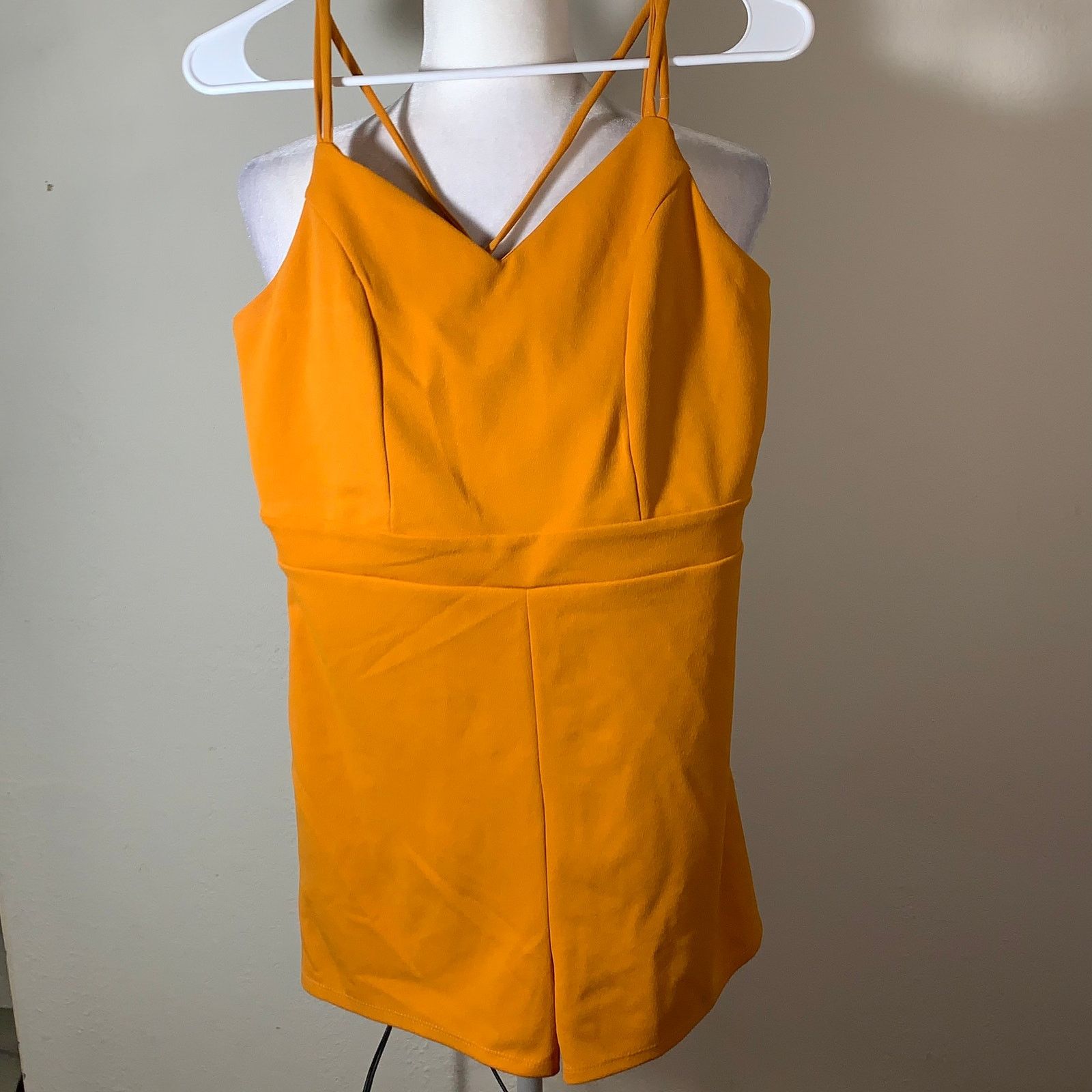 Other Cute Yellow jumpsuit women size M Size 28" / US 6 / IT 42 - 6 Thumbnail
