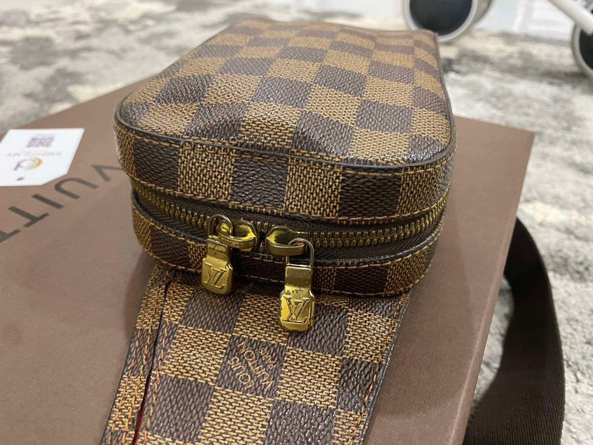 Louis Vuitton Authentic Louis Vuitton Damier Ebene Crossbody Size ONE SIZE - 8 Thumbnail