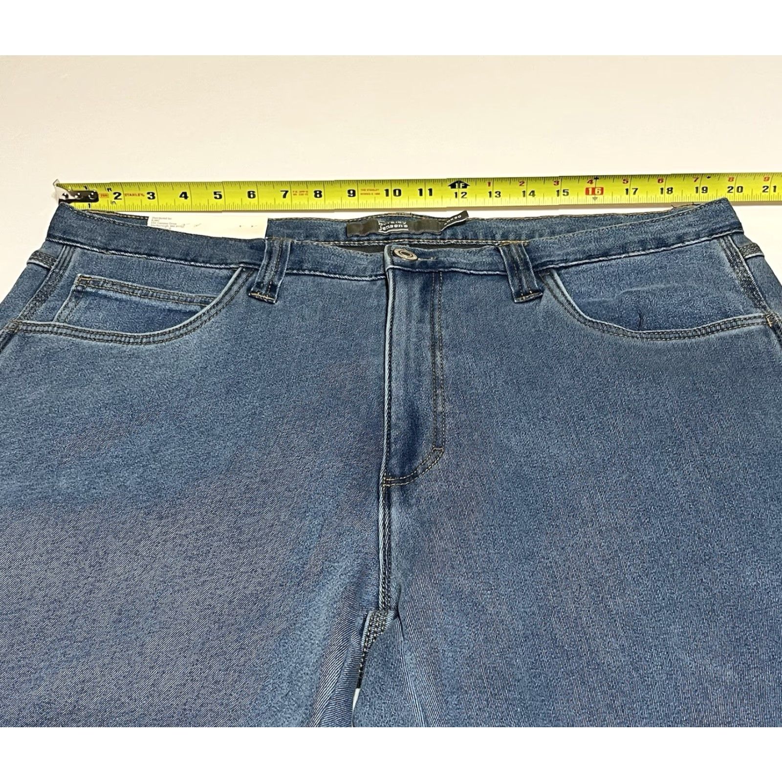 Vintage Berkley Berkley Jensen Carpenter Pants Men 40x30 Blue Fleece Lined Relaxed Straight NWT Size US 40 / EU 56 - 3 Thumbnail