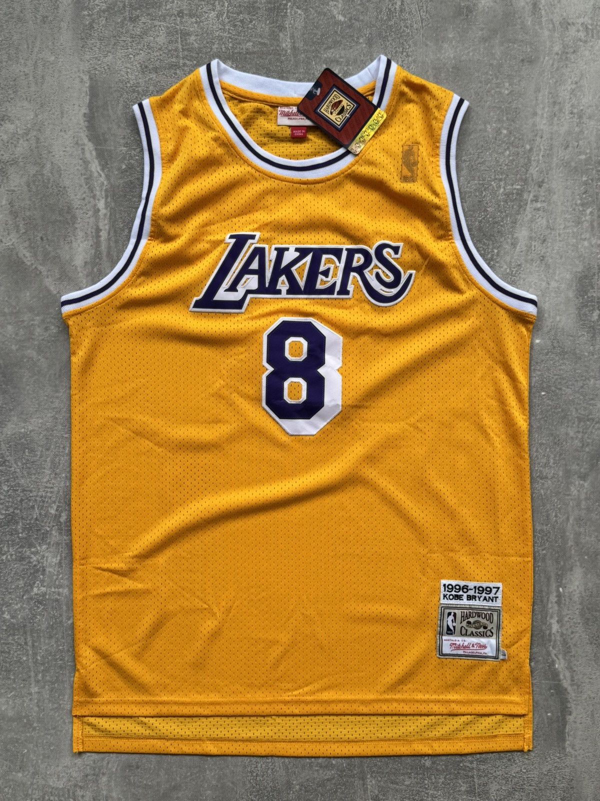 Mitchell & Ness NEW Kobe Bryant Rookie Mitchell & Ness Jersey Size US L / EU 52-54 / 3 - 1 Thumbnail