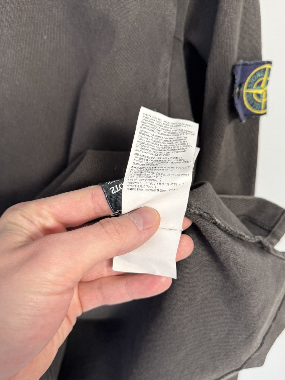 Stone Island Stone Island Sweatshirt Black Crewneck Long Sleeve Compass Size US M / EU 48-50 / 2 - 18 Thumbnail