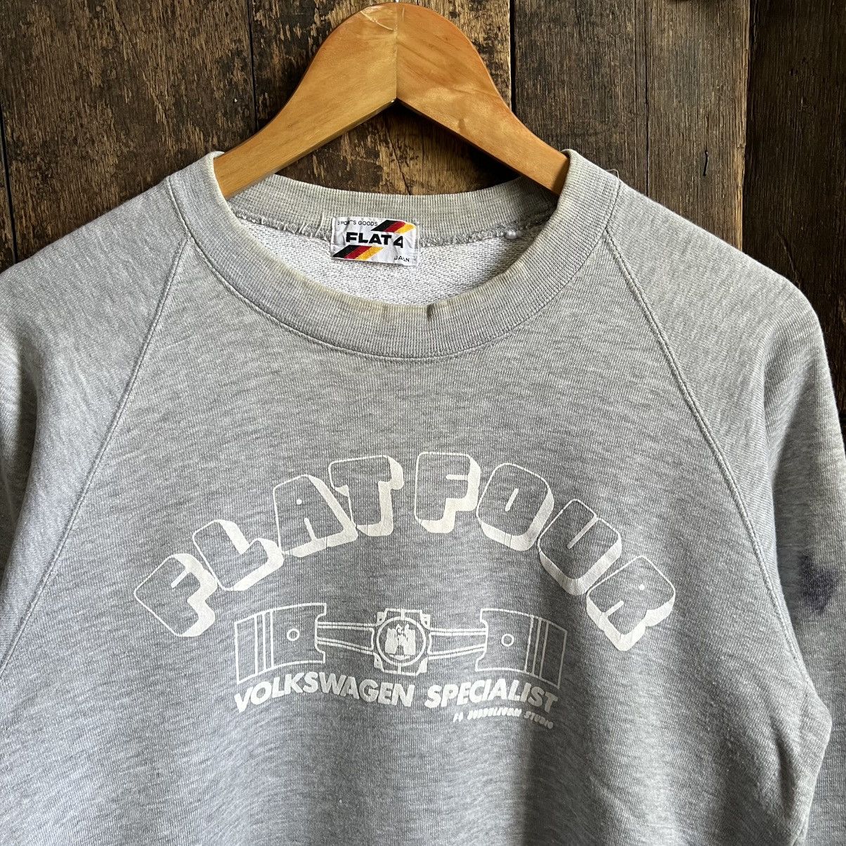 Vintage Vintage 90’s Flatfour Volkswagen Specialist Crewneck Size US M / EU 48-50 / 2 - 2 Thumbnail