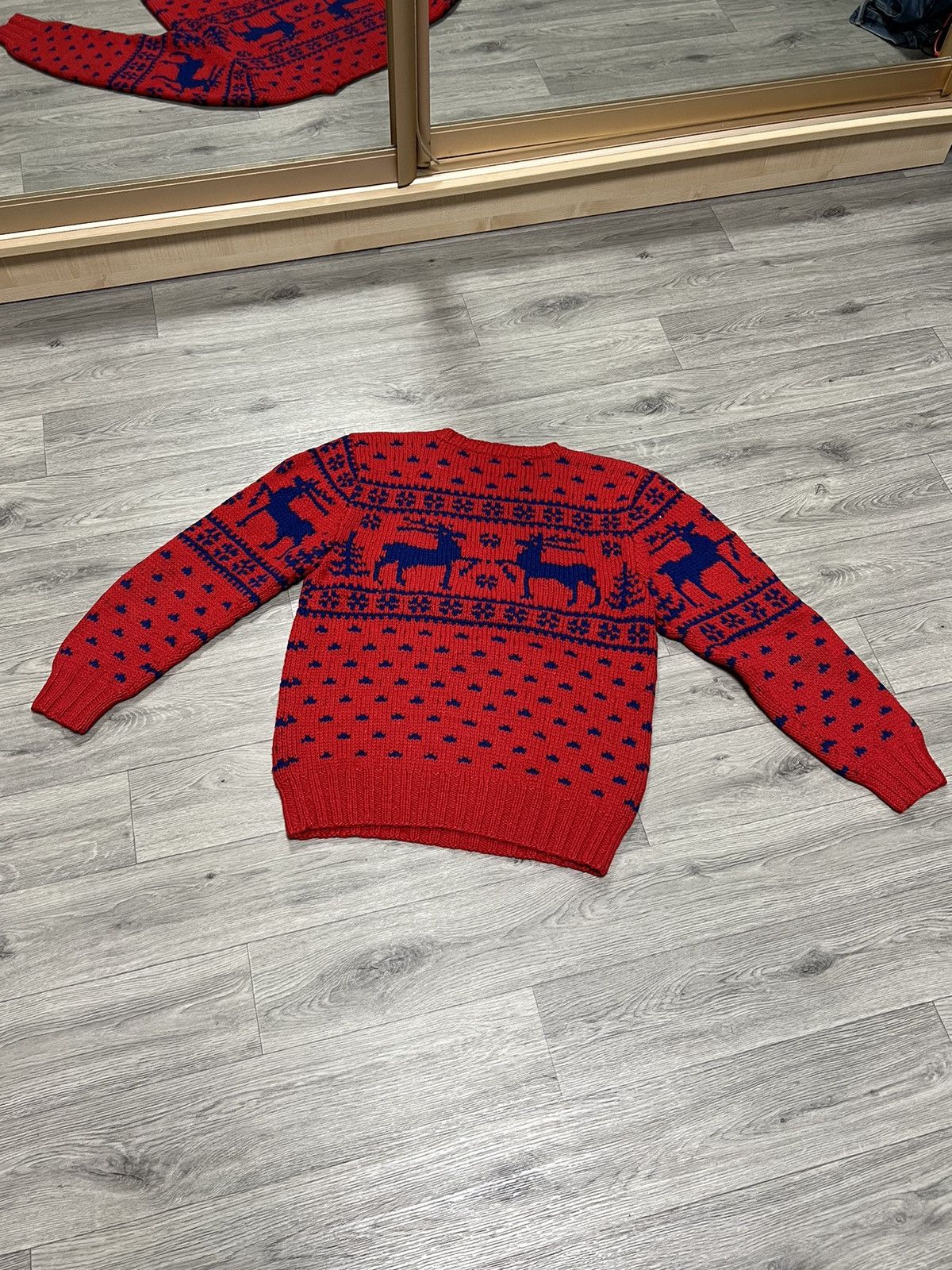 Polo Ralph Lauren Polo Ralph Lauren wool Nordic Deer vintage 90’s sweater Size US M / EU 48-50 / 2 - 3 Thumbnail