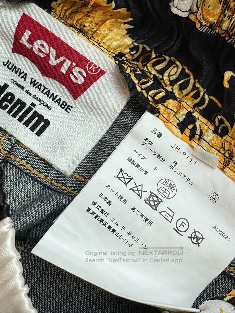 Junya Watanabe Junya Watanabe size S Patchwork Pleated Denim Pants Size 23" - 8 Thumbnail