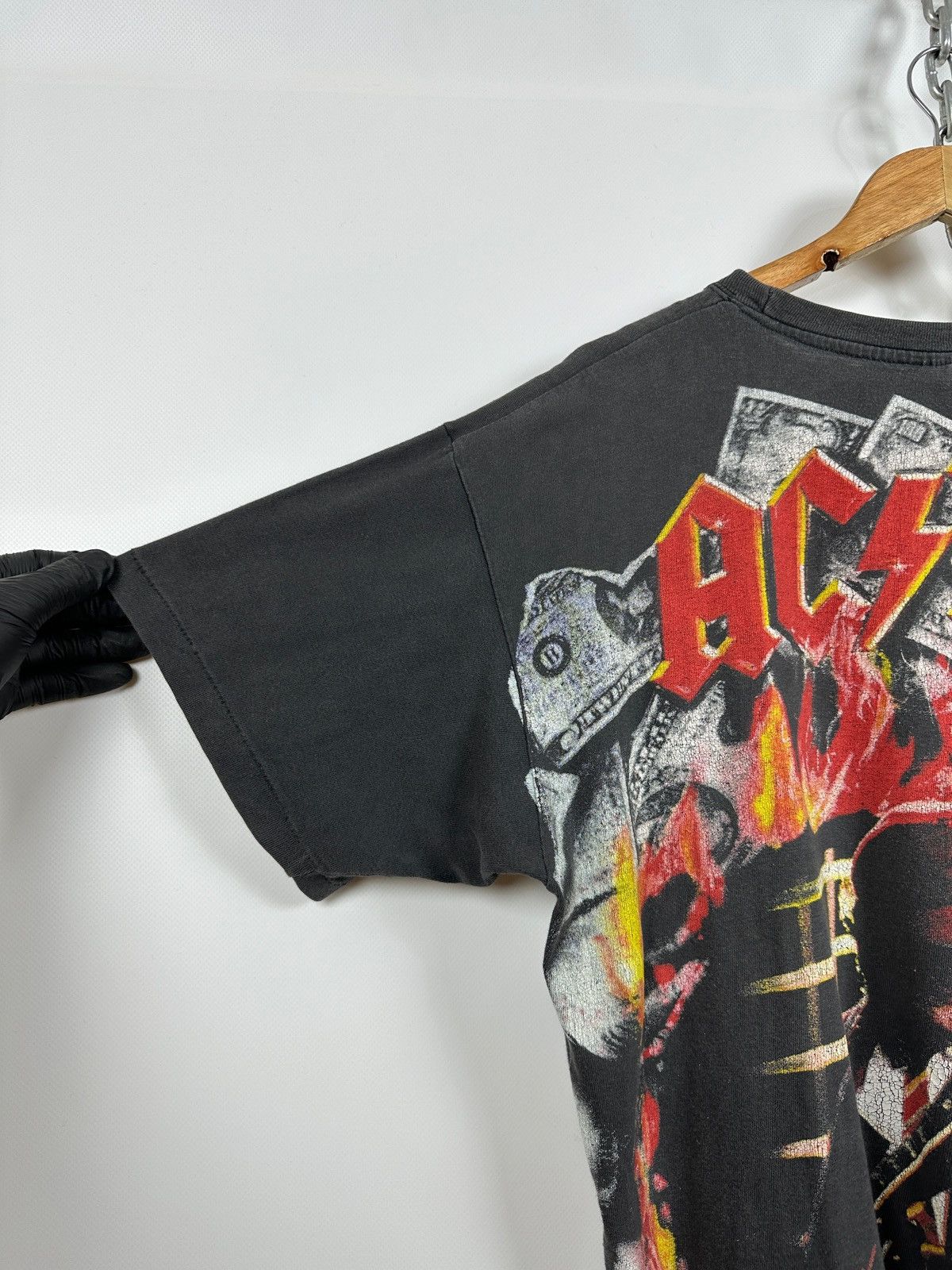 AC/DC Vintage AC/DC All Over Print Rare T-Shirt Size US XL / EU 56 / 4 - 20 Thumbnail