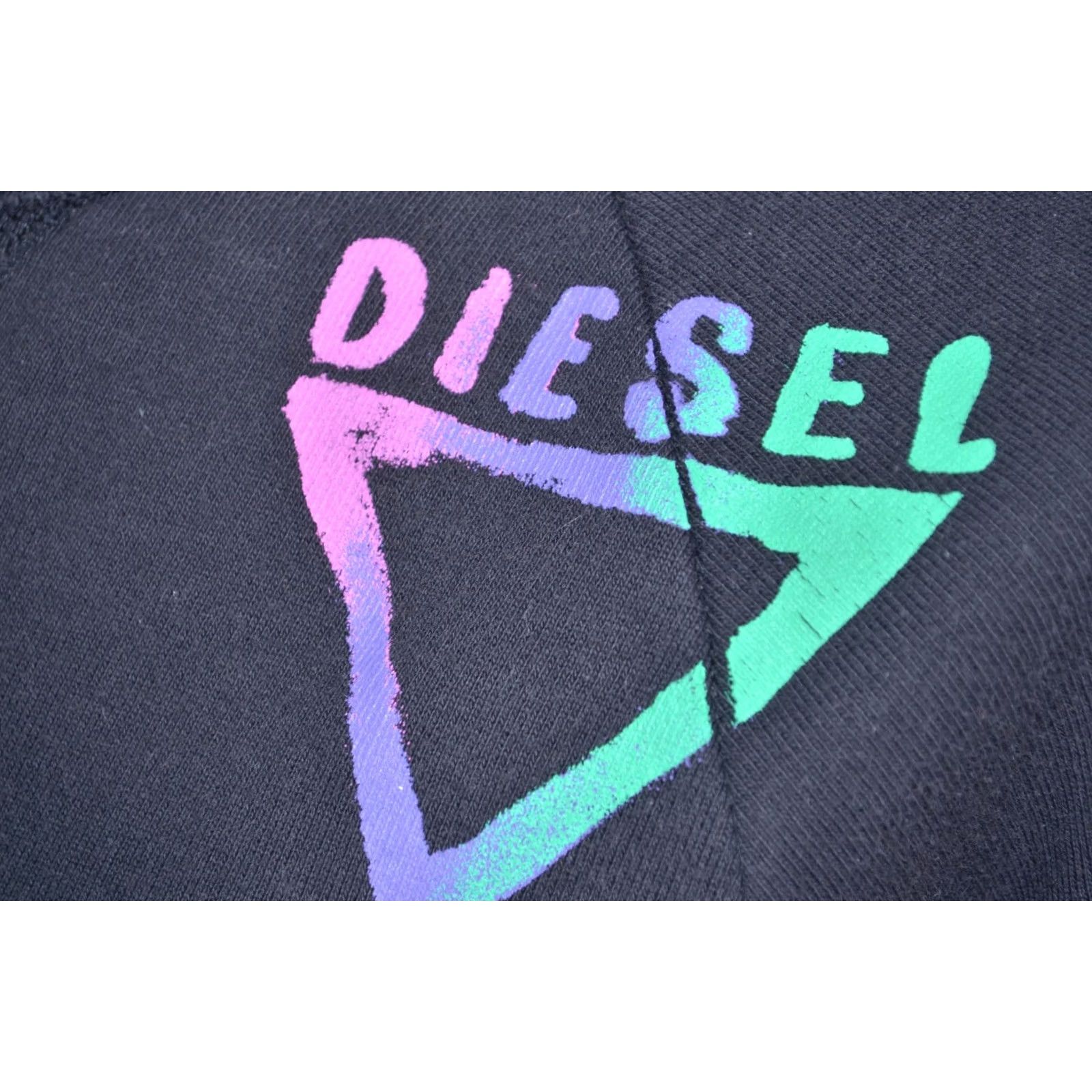 Diesel Diesel Sweatshirt Crewneck Black Neon Triangle Logo Graphic Pullover L Men’s XL? Size US L / EU 52-54 / 3 - 4 Thumbnail