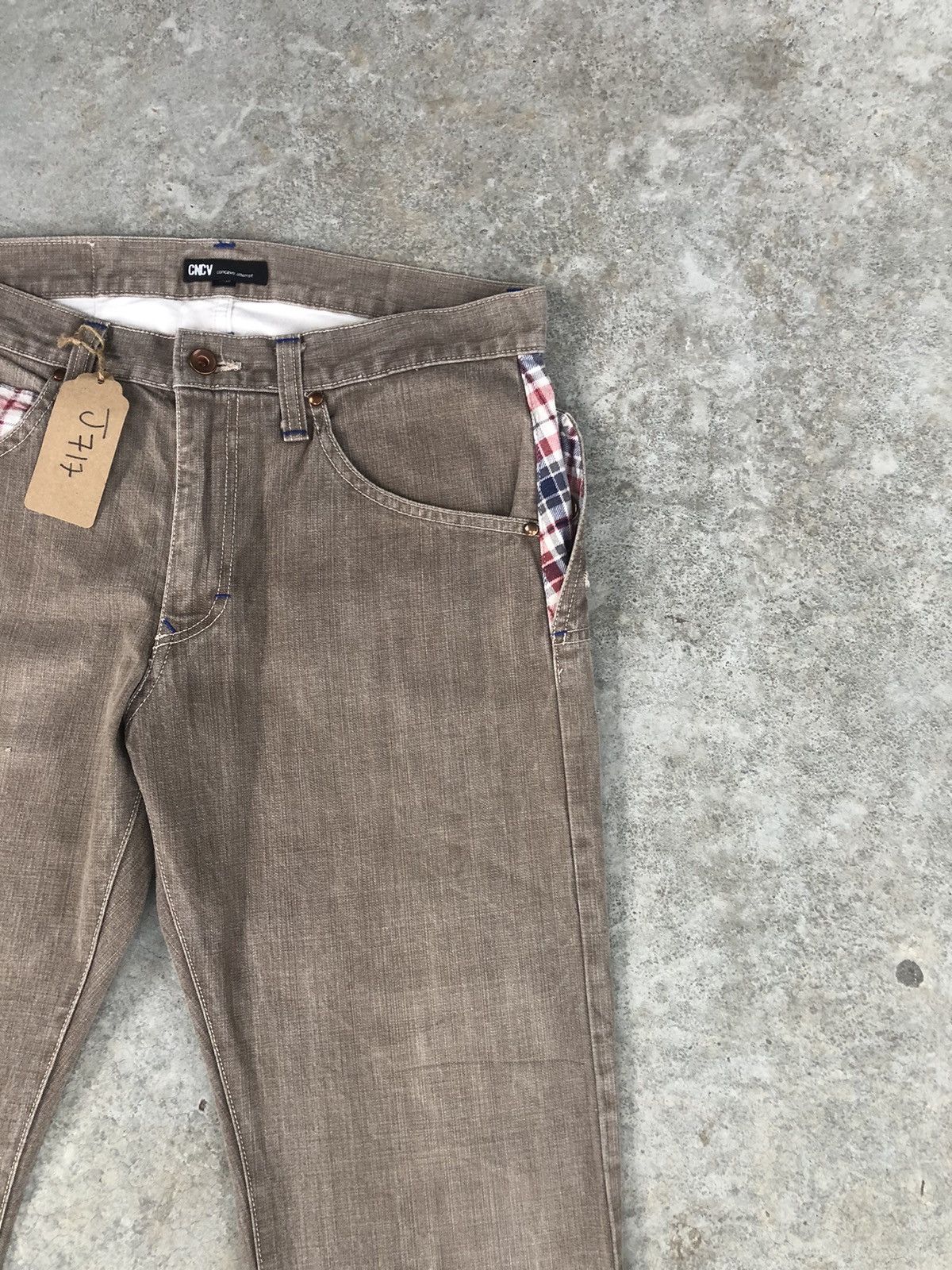 Japanese Brand Japanese Concave attempt Distressed Jeans Size US 32 / EU 48 - 6 Thumbnail