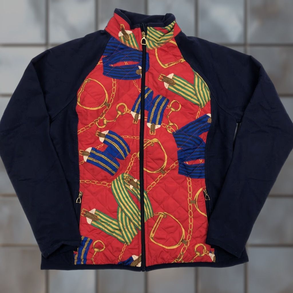 Ralph Lauren Ralph Lauren Lauren Active Women's M Quilted Full Zip Activewear Jacket Size M / US 6-8 / IT 42-44 - 1 Thumbnail