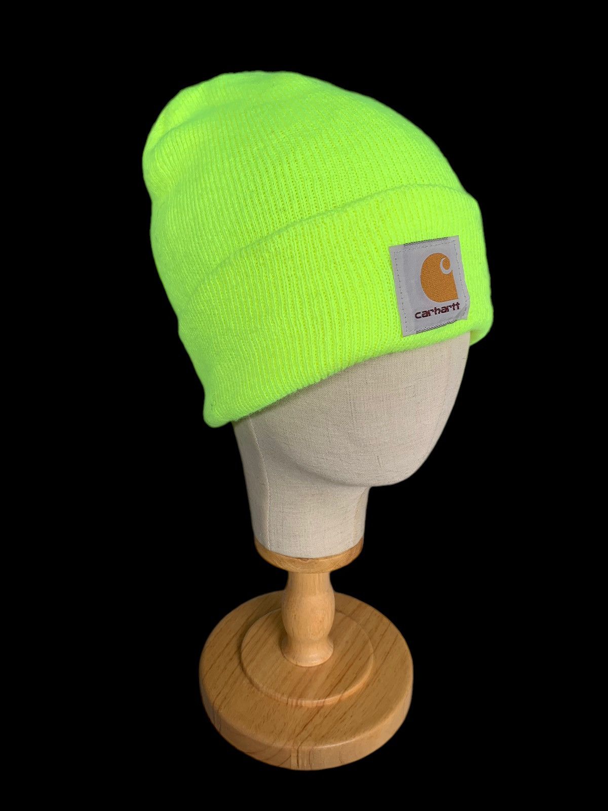 Carhartt × Japanese Brand Carhartt Rare Colour Made in Canada Beanie Hats Size ONE SIZE - 1 Thumbnail