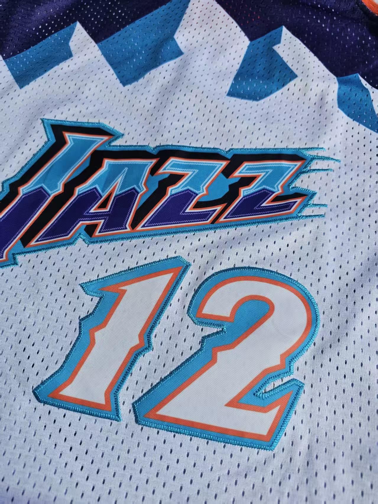 NBA 1996 97 Utah Jazz 12 Utah Jazz Jersey Size US M / EU 48-50 / 2 - 5 Thumbnail