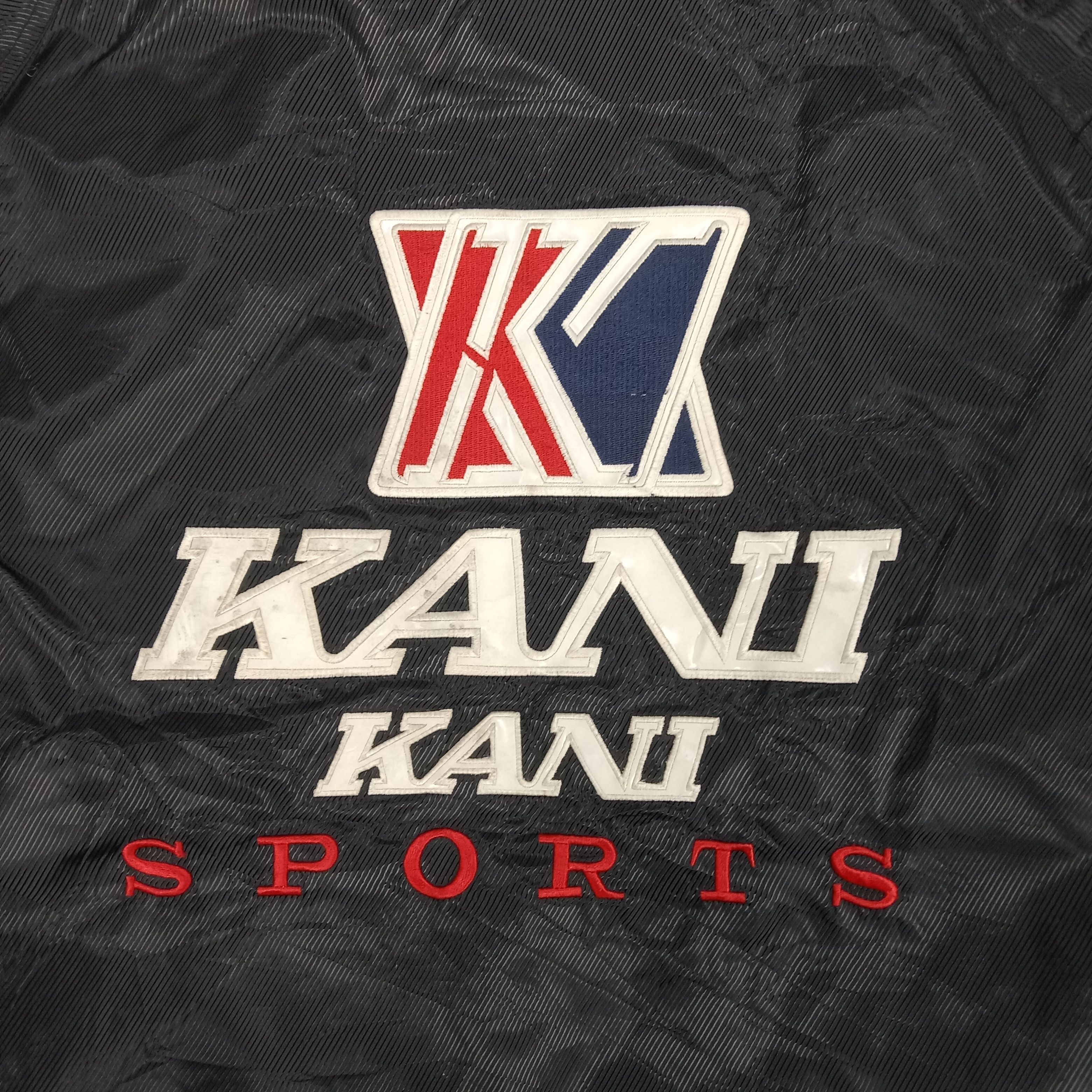 Karl Kani × Vintage Karl Kani Sports Embroidery Style Long Jacket Size US XL / EU 56 / 4 - 2 Thumbnail