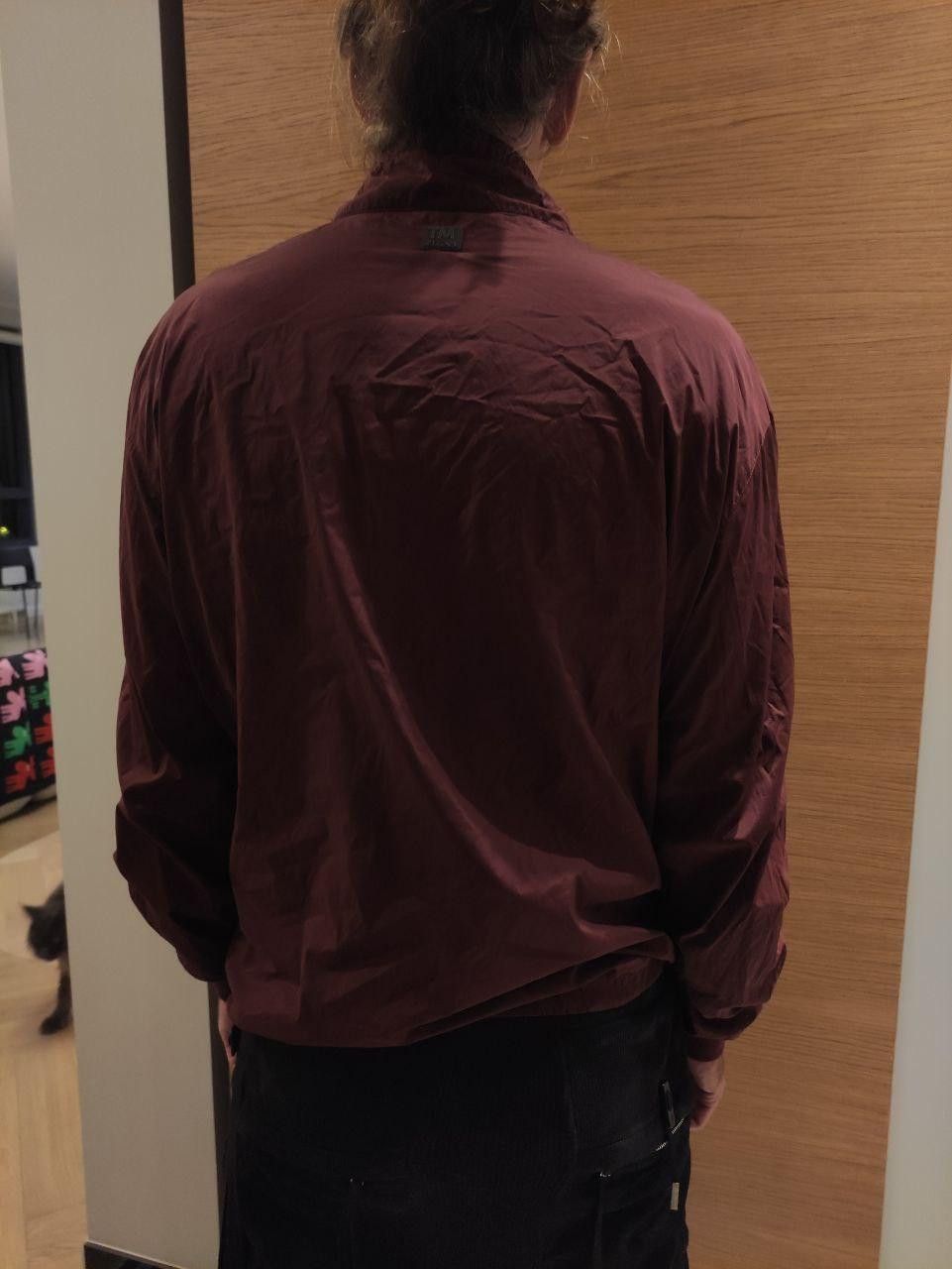 Zegna two-way windbreaker for men