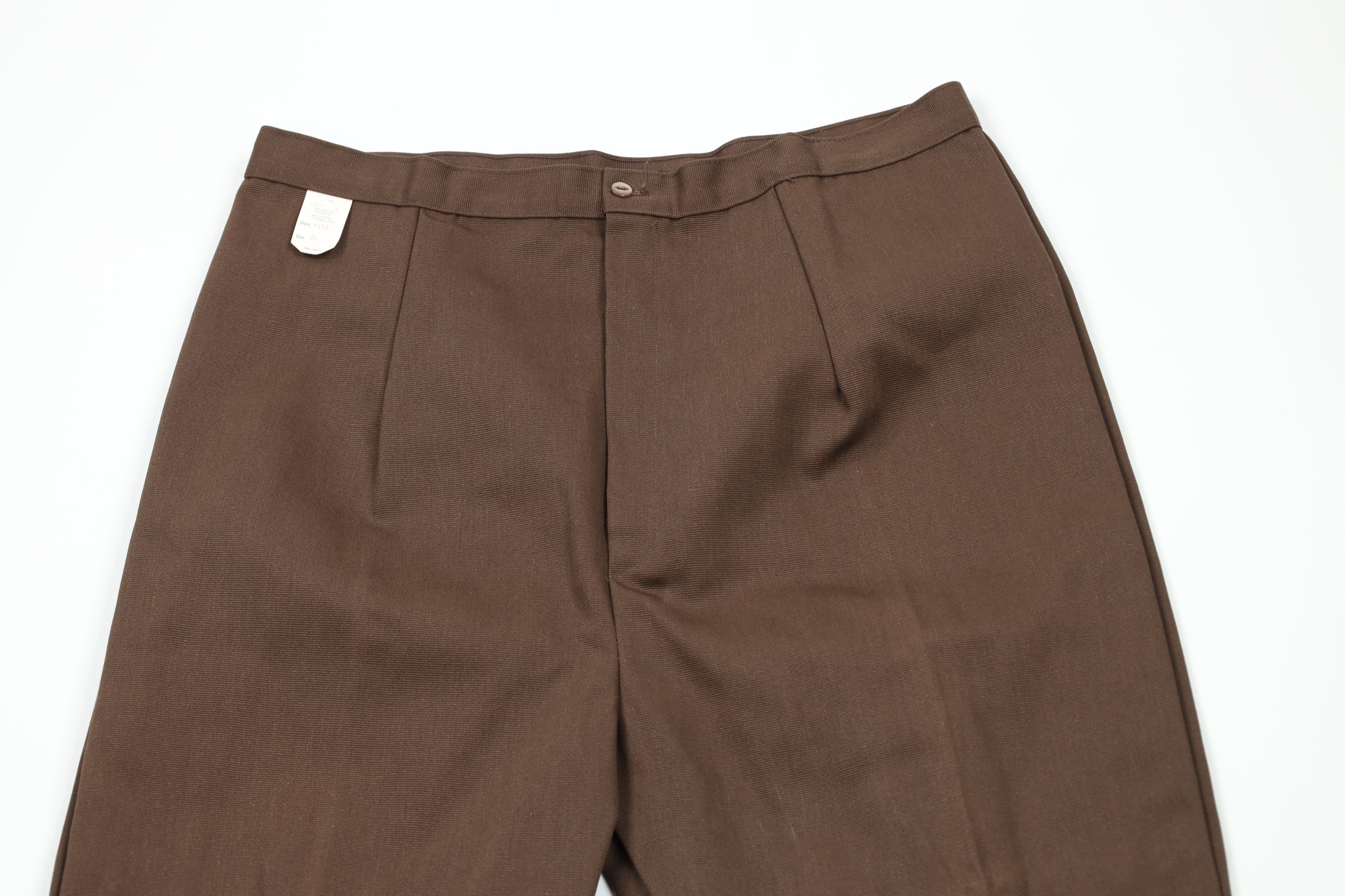 Vintage Deadstock Vintage 70s Streetwear Leg Bell Bottoms Pants USA Size 34" / US 12 / IT 48 - 2 Thumbnail