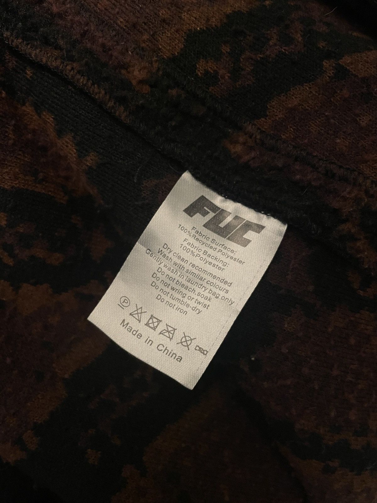 Other FUC Fleece Jacket (Brown/Black) Size US XL / EU 56 / 4 - 6 Thumbnail